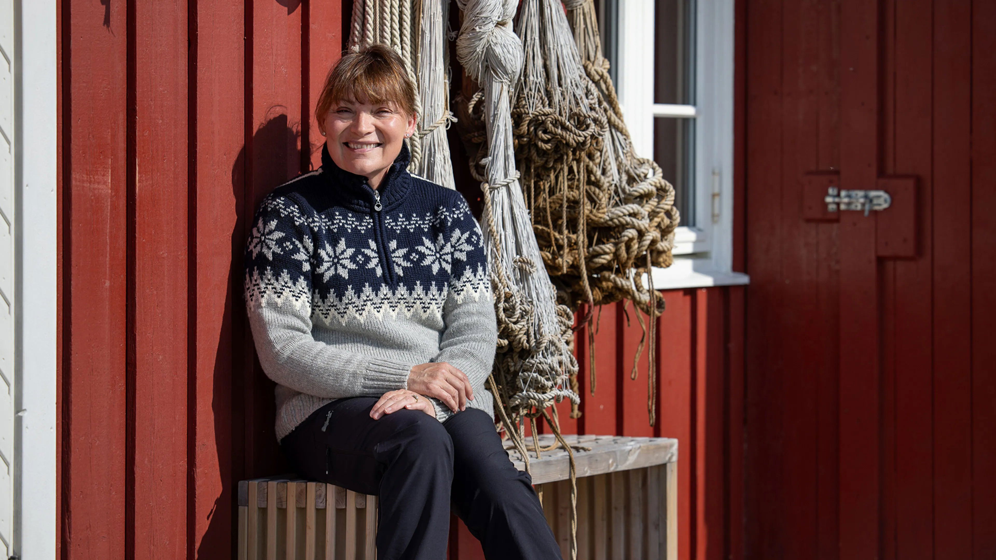 Backdrop for Lorraine Kelly’s Norwegian Odyssey