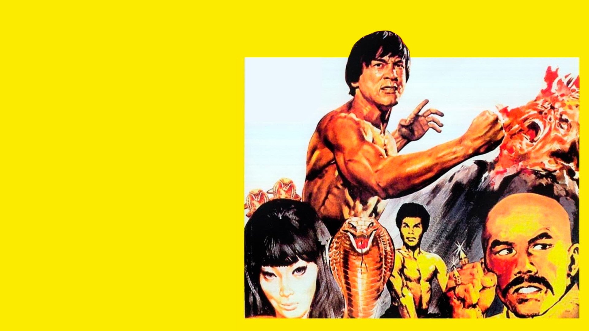 Backdrop for The Cub Tiger from Kwang Tung