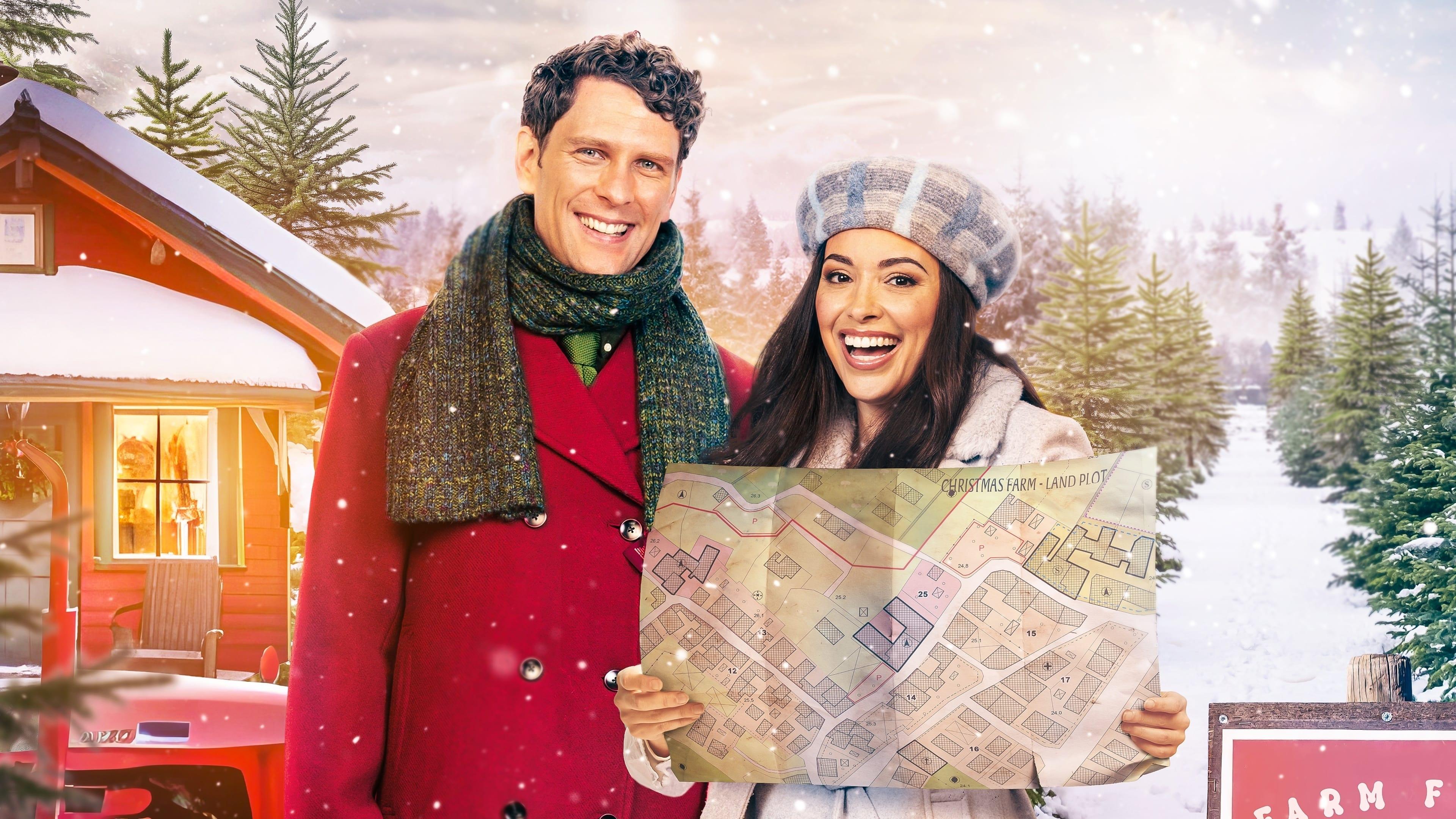 Backdrop for Christmas at Carbell Family Farm