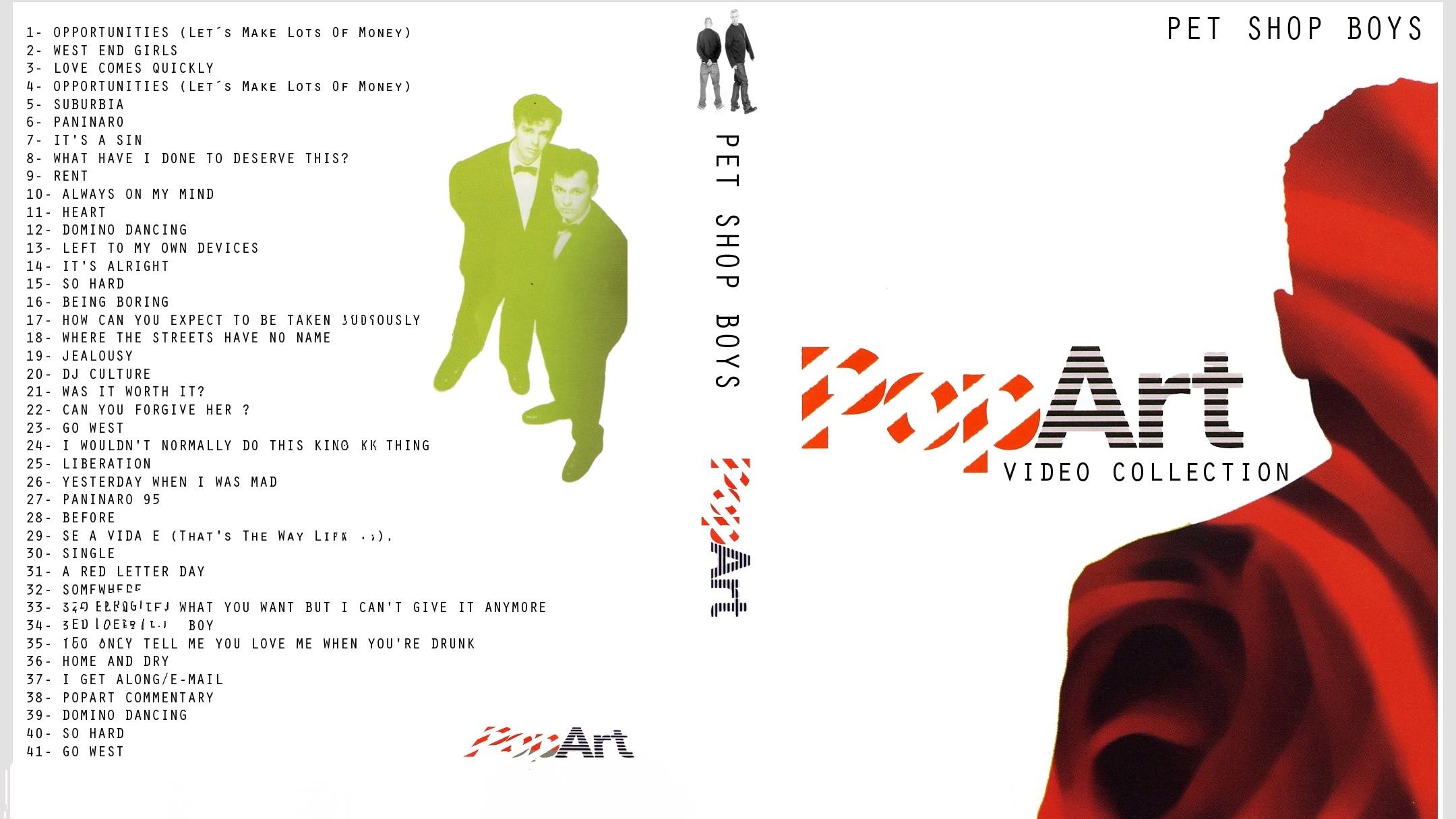 Backdrop for Pet Shop Boys: Pop Art - The Videos