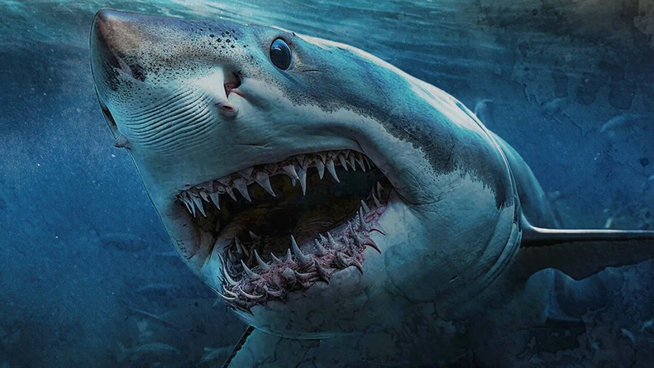 Backdrop for Shark Island