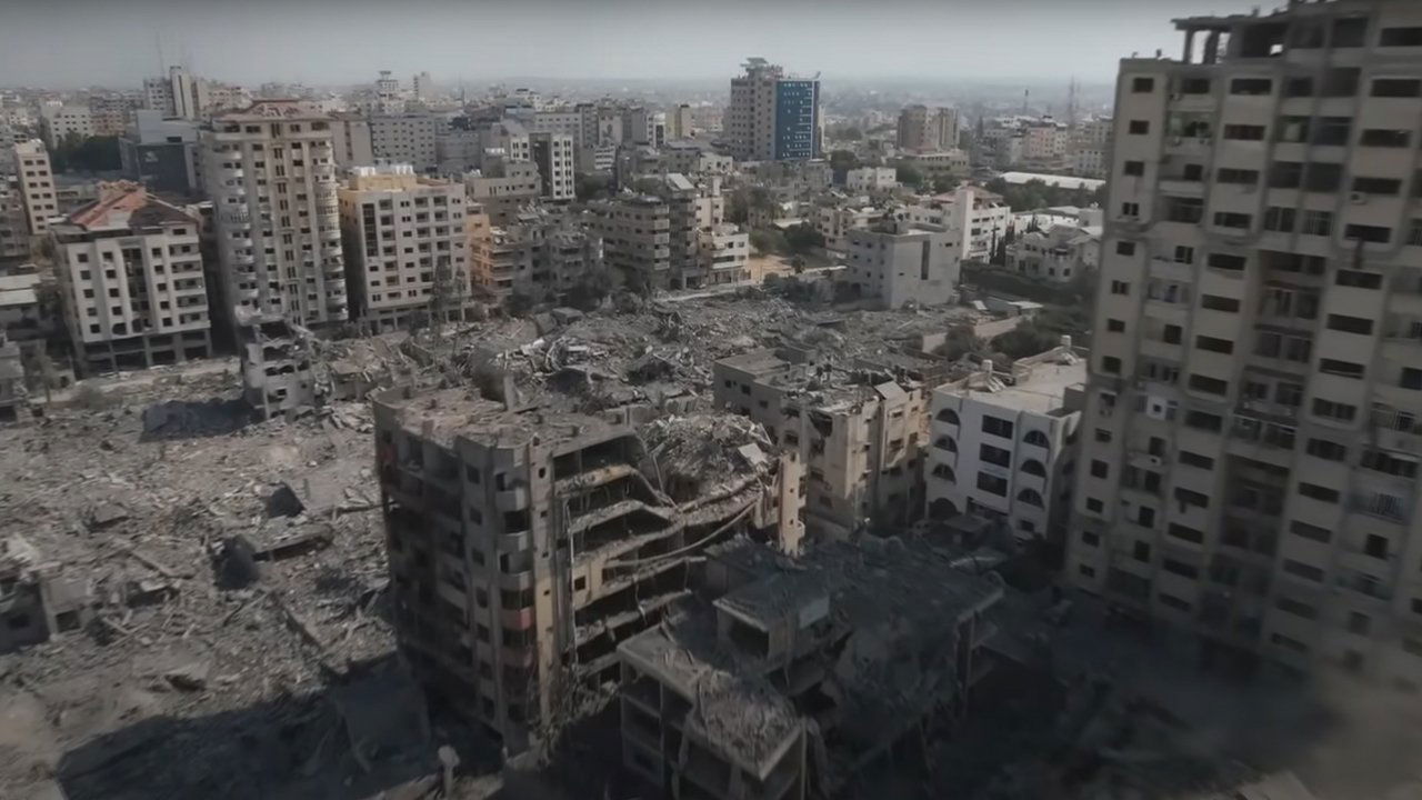 Backdrop for Netanyahu, America & the Road to War in Gaza