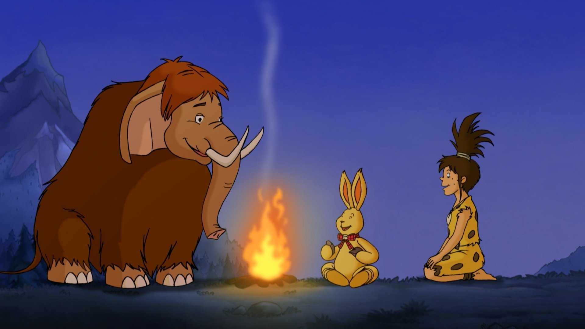 Backdrop for Felix: The Toy Rabbit and the Time Machine