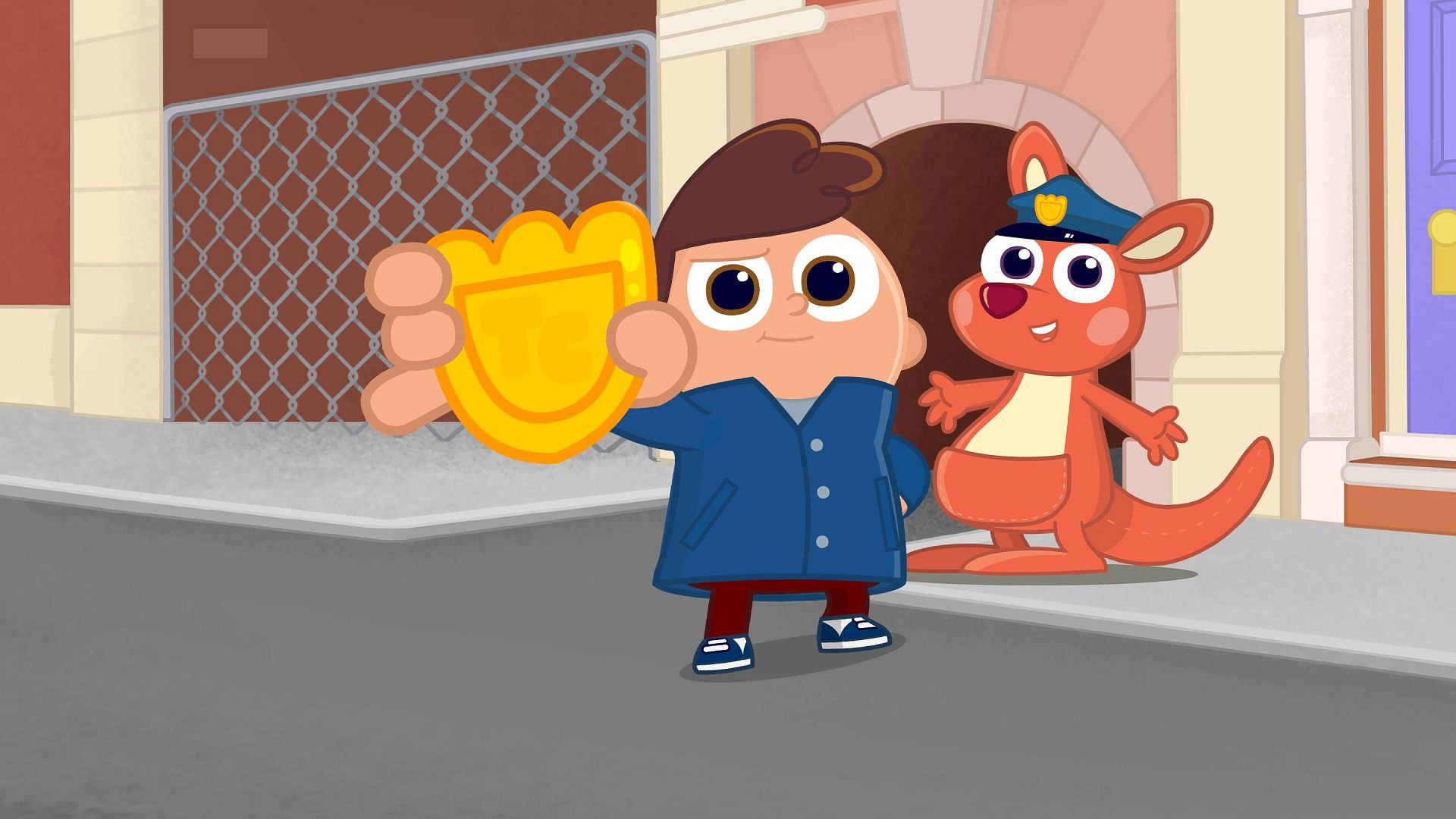 Backdrop for Tot Cop