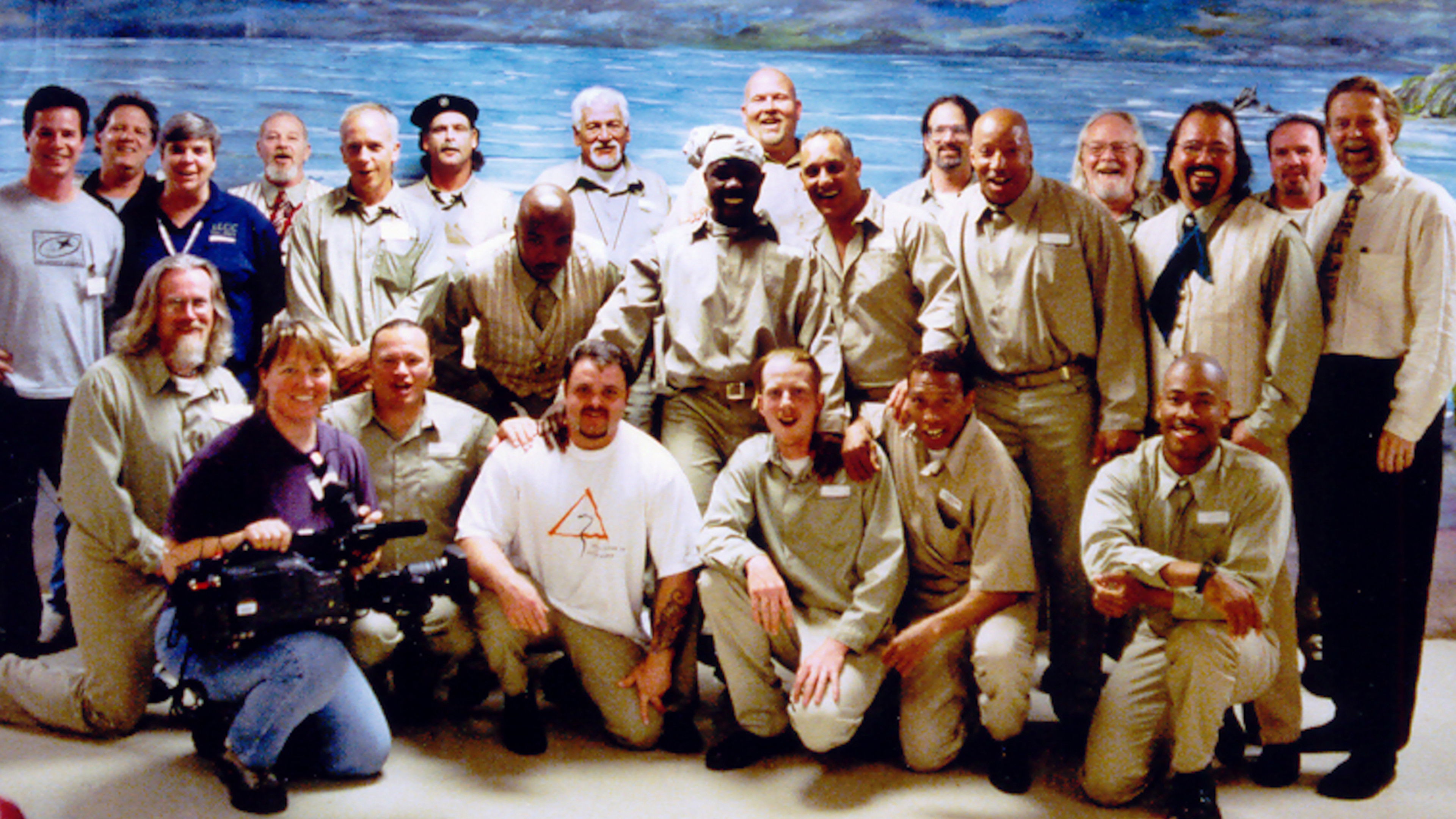 Backdrop for Shakespeare Behind Bars