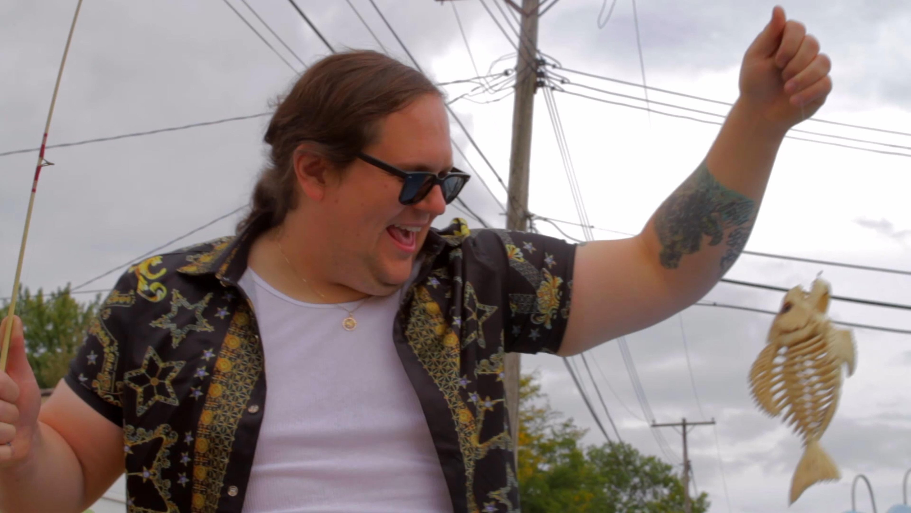 Backdrop for Murder Pool