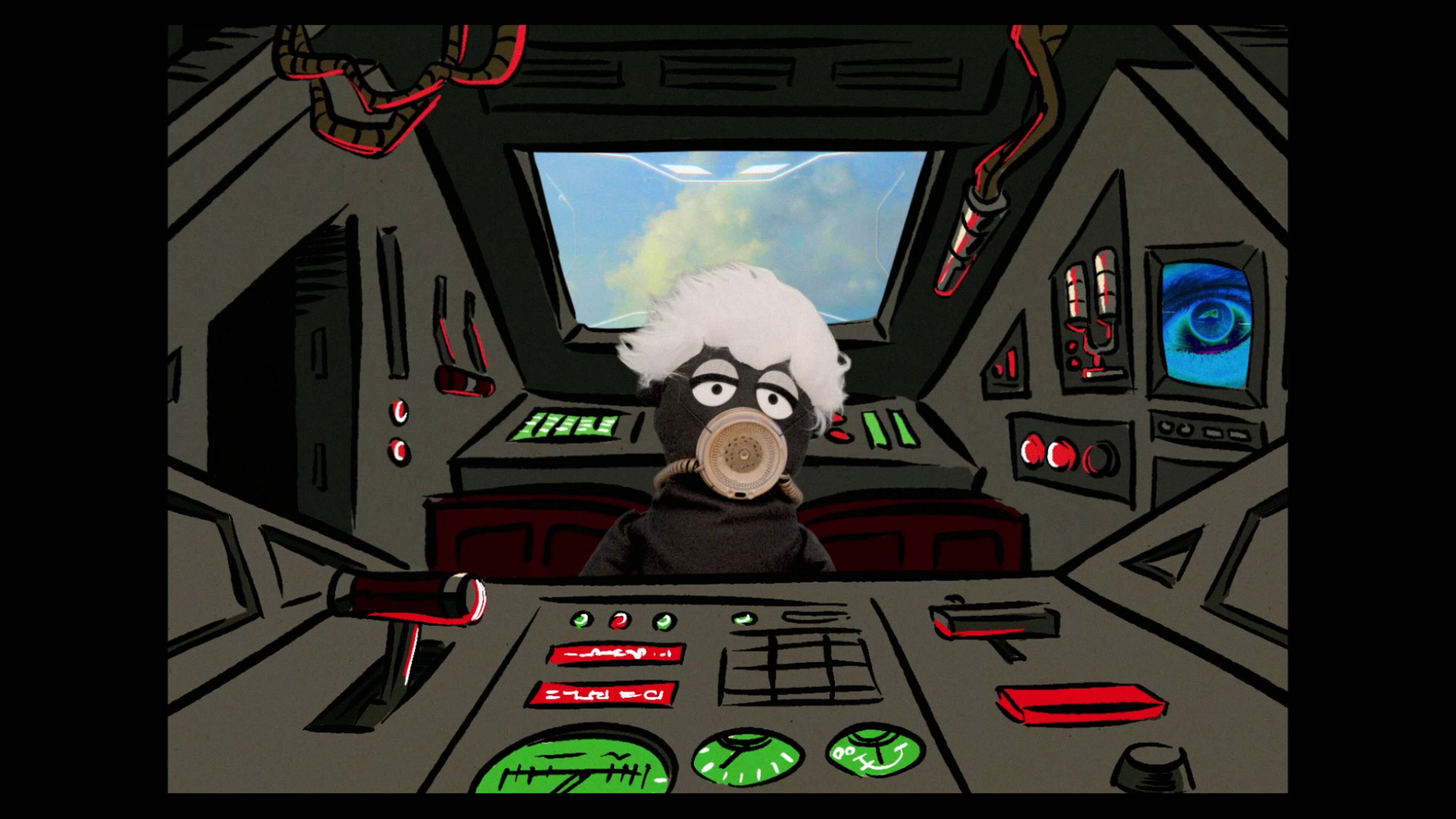 Backdrop for Uh-Oh Aliens