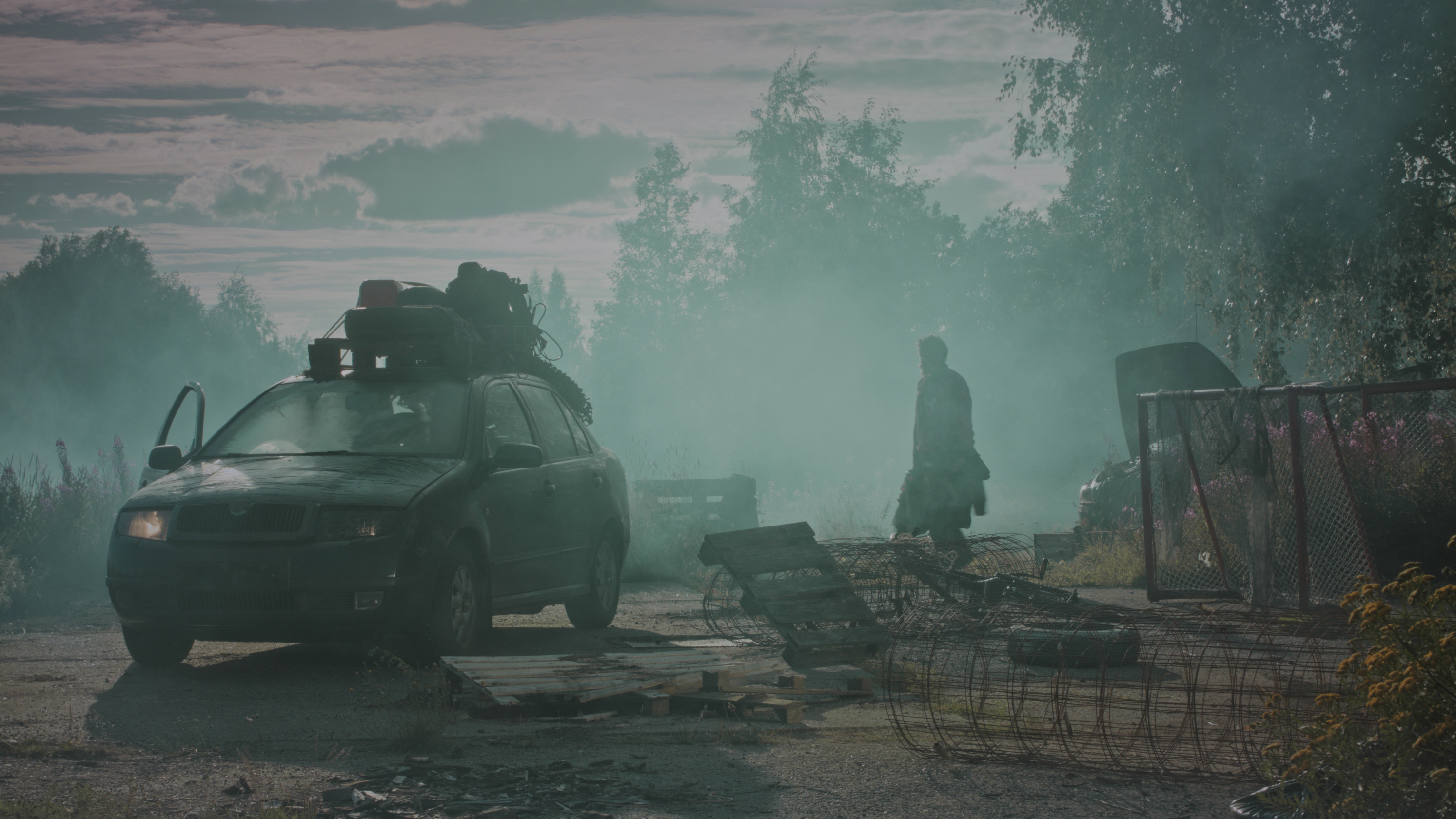 Backdrop for Gravediggers