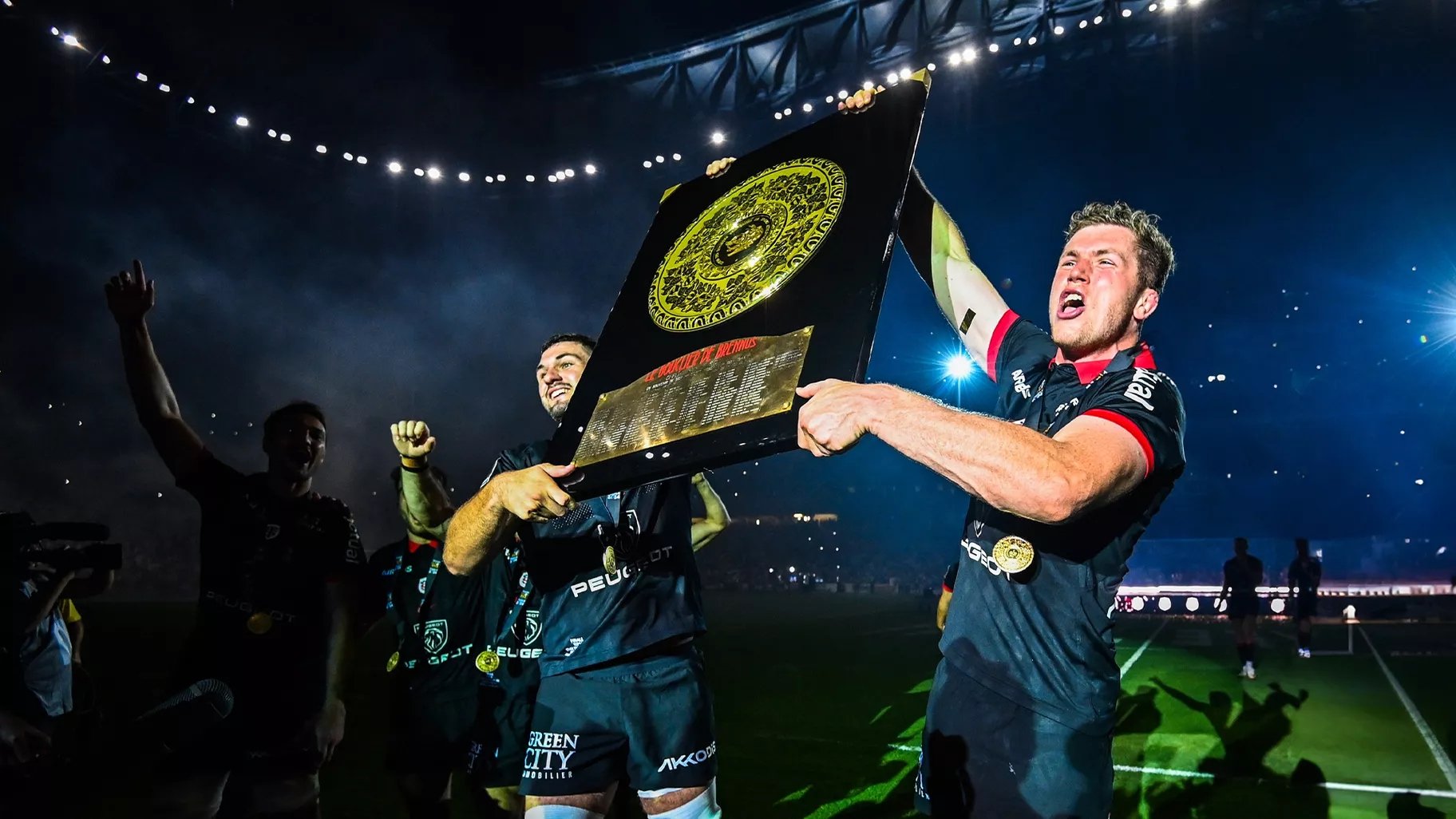 Backdrop for Objectif Brennus, Toulouse implaquable