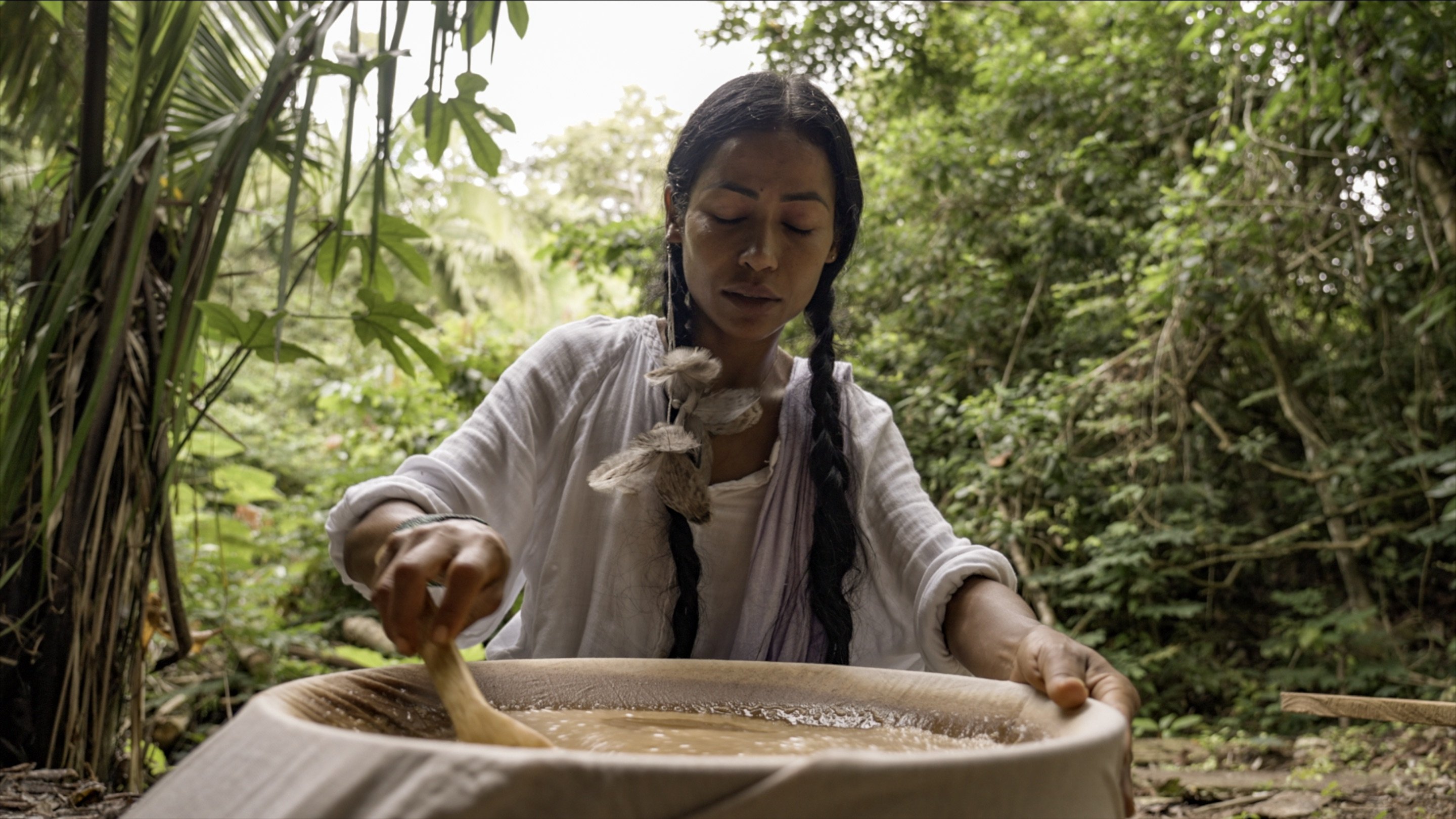 Backdrop for Curandera