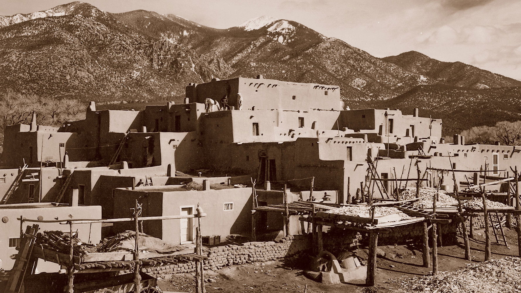 Backdrop for Awakening in Taos: The Mabel Dodge Luhan Story