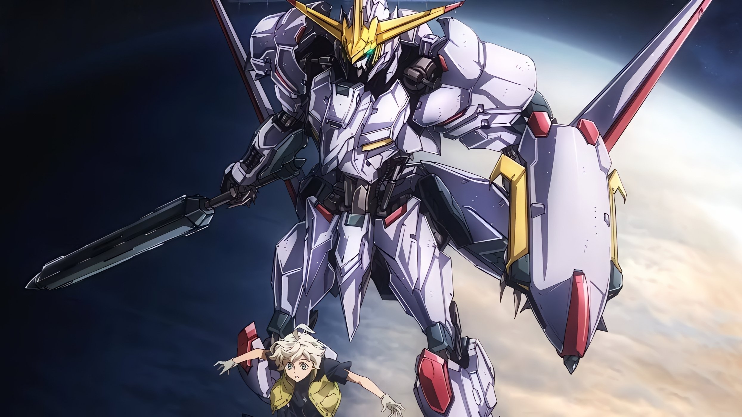 Backdrop for Mobile Suit Gundam: Iron-Blooded Orphans - Urdr-Hunt: Path of the Little Challenger