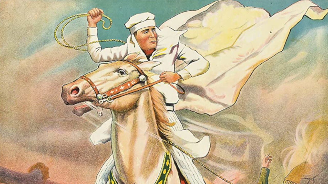 Backdrop for White Thunder