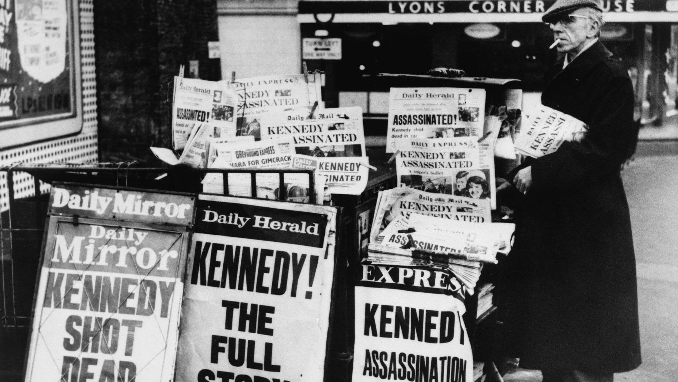 Backdrop for JFK: Breaking the News