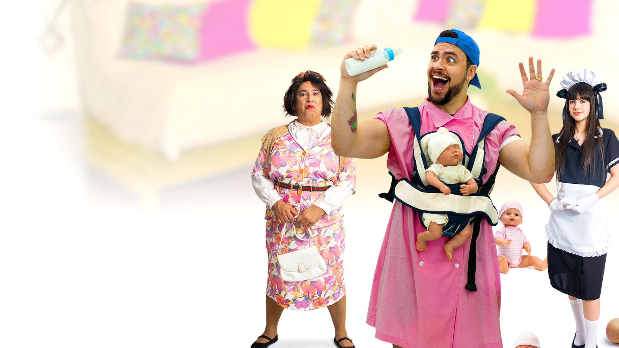 Backdrop for Luccas Neto em: A Babá Operação Game Over