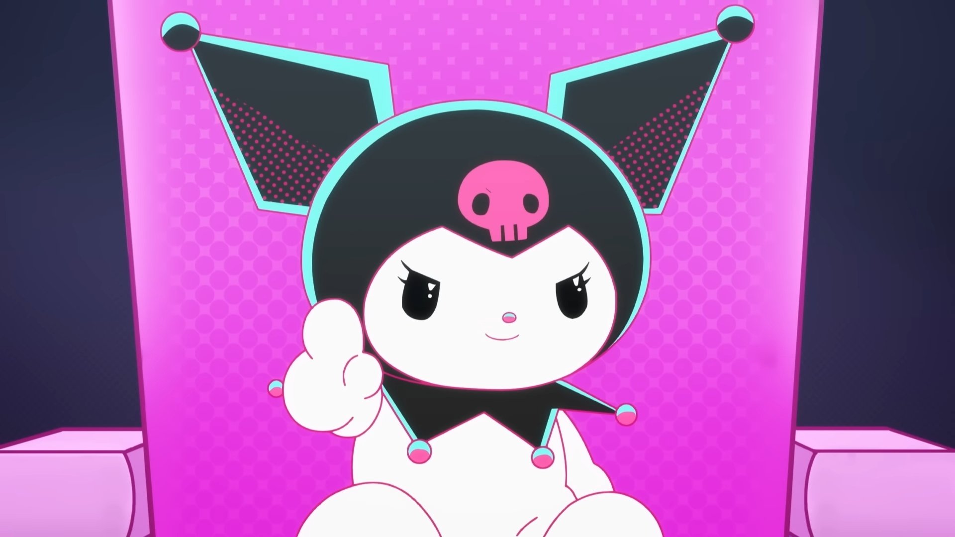 Backdrop for Kuromi's Pretty Journey