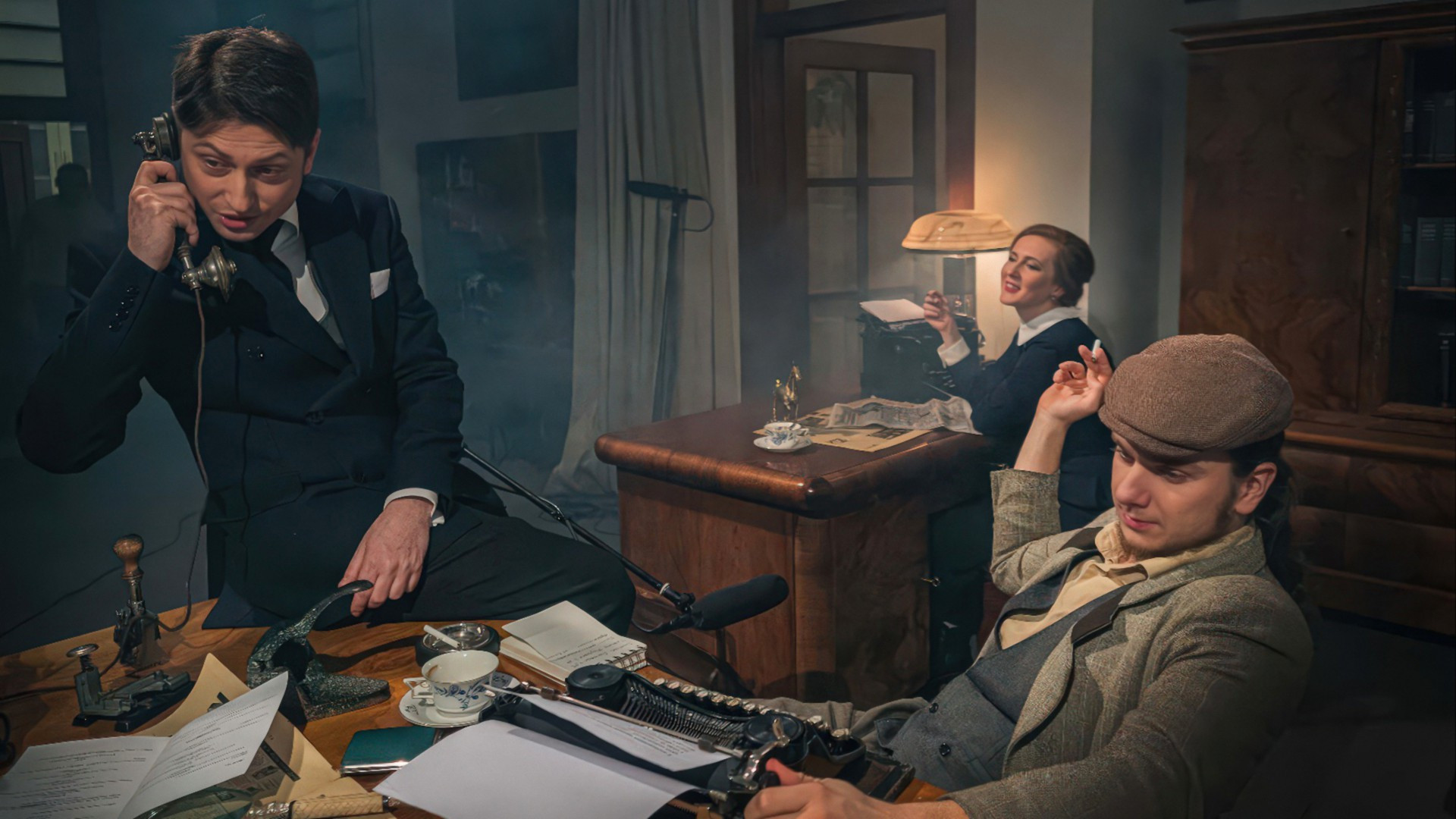 Backdrop for Czarna dama