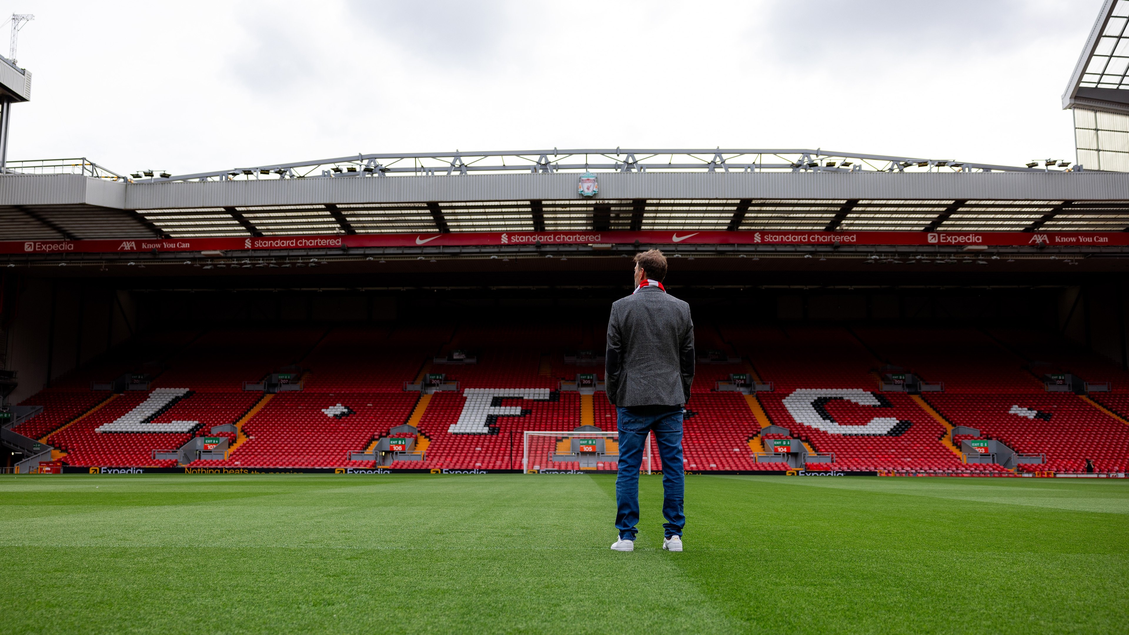 Backdrop for Doubters to Believers Liverpool FC: Klopp's Era