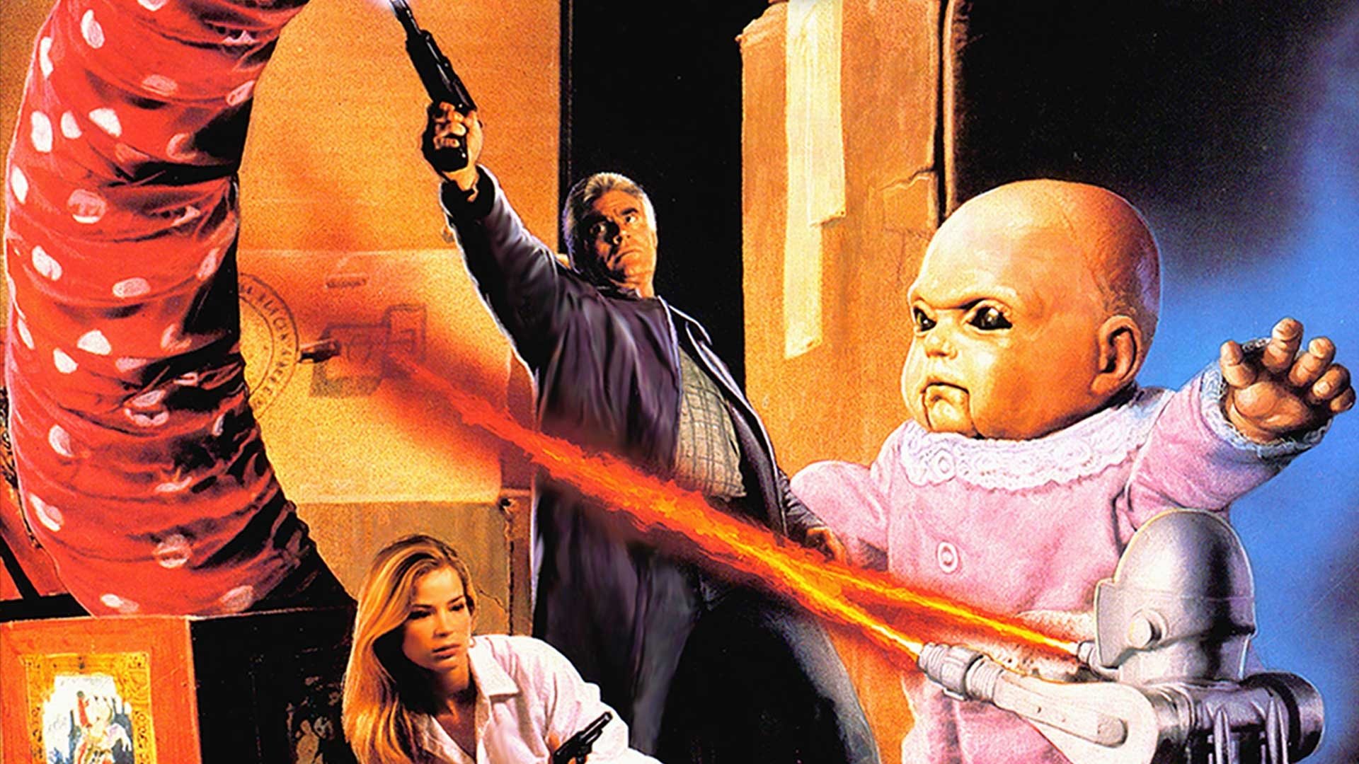 Backdrop for Dollman vs. Demonic Toys