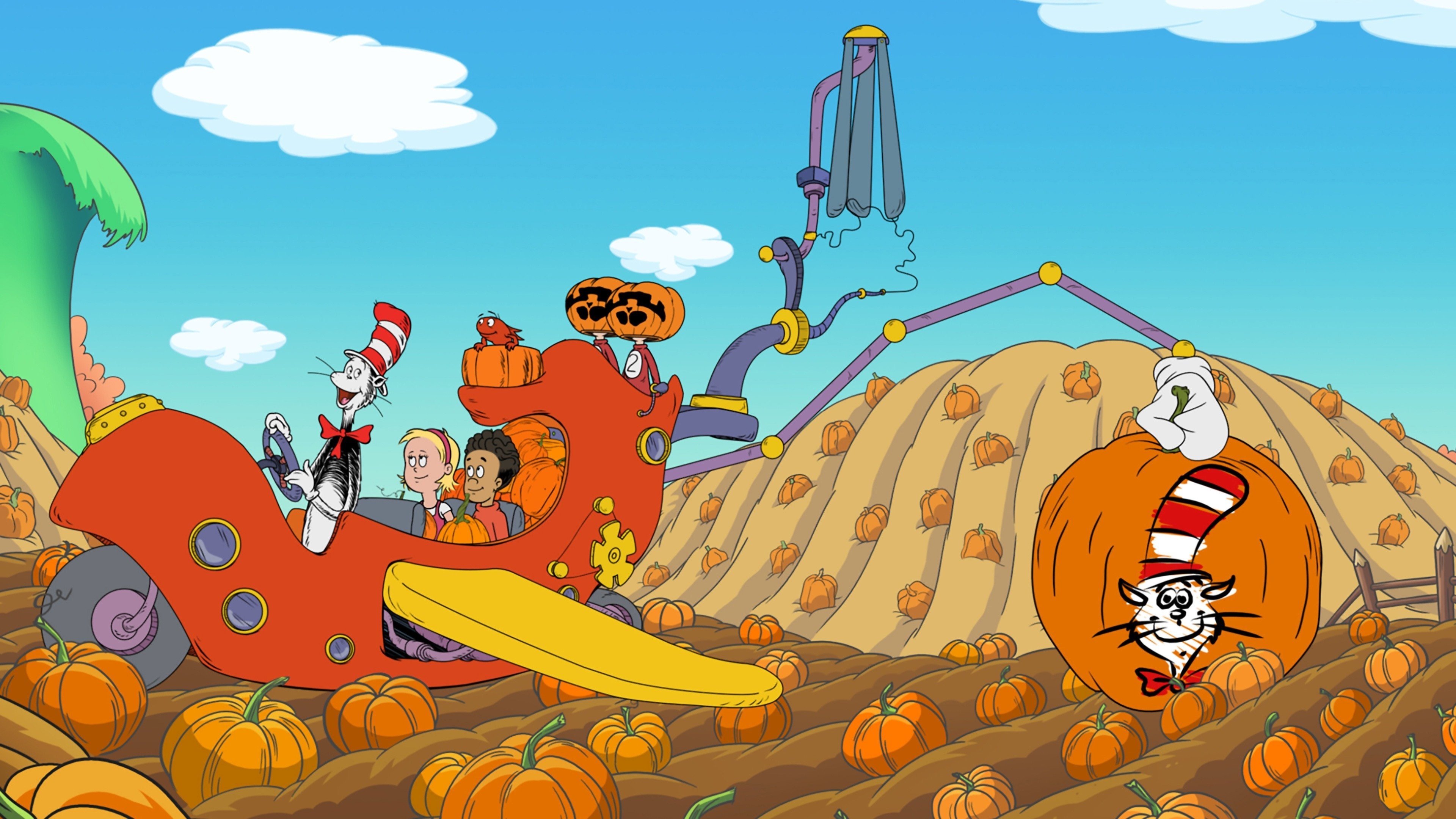 Backdrop for The Cat In The Hat Knows A Lot About Halloween!