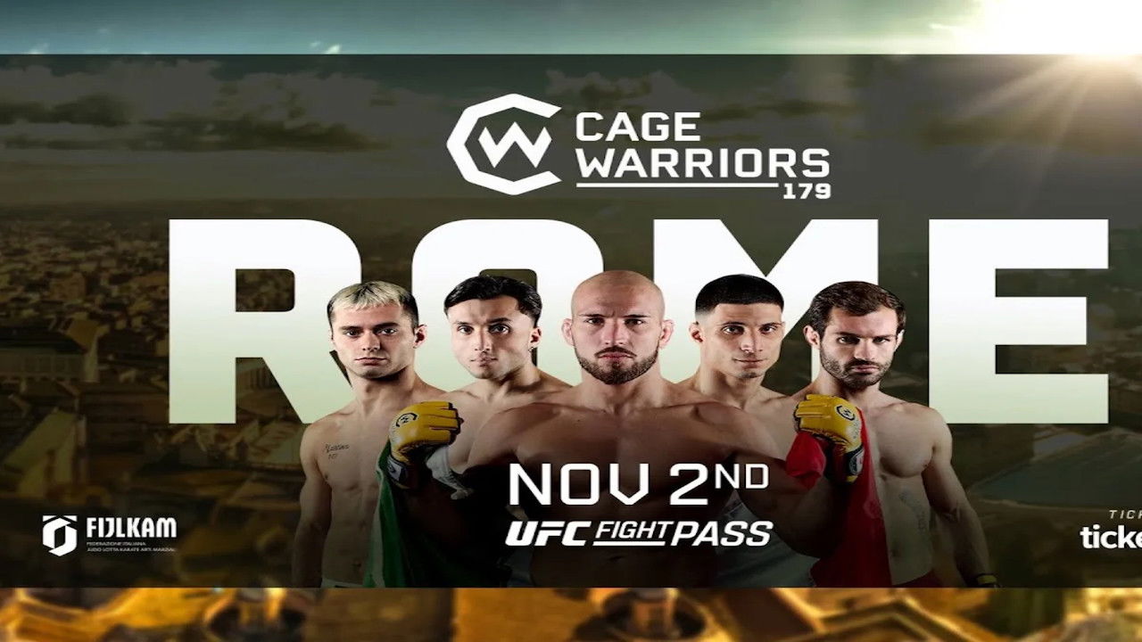 Backdrop for Cage Warriors 179: Rome