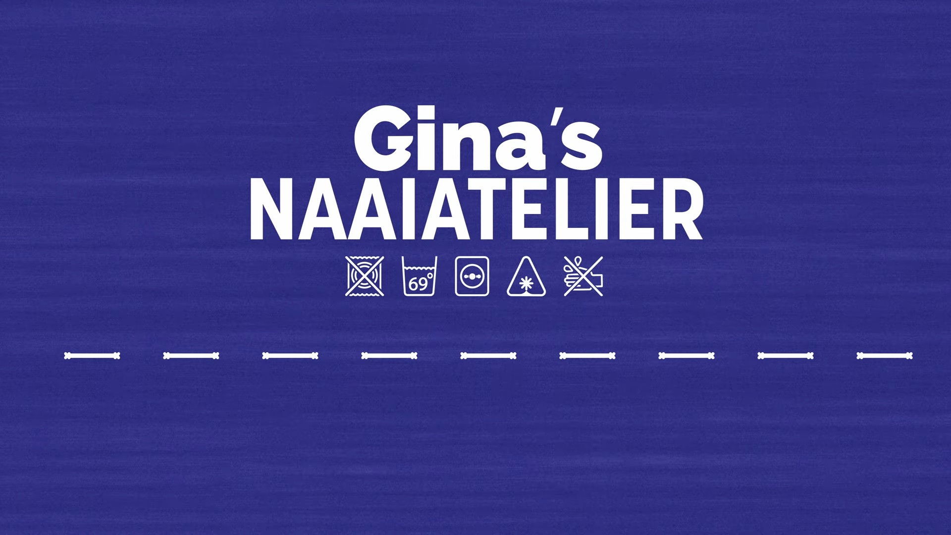 Backdrop for Gina's naaiatelier