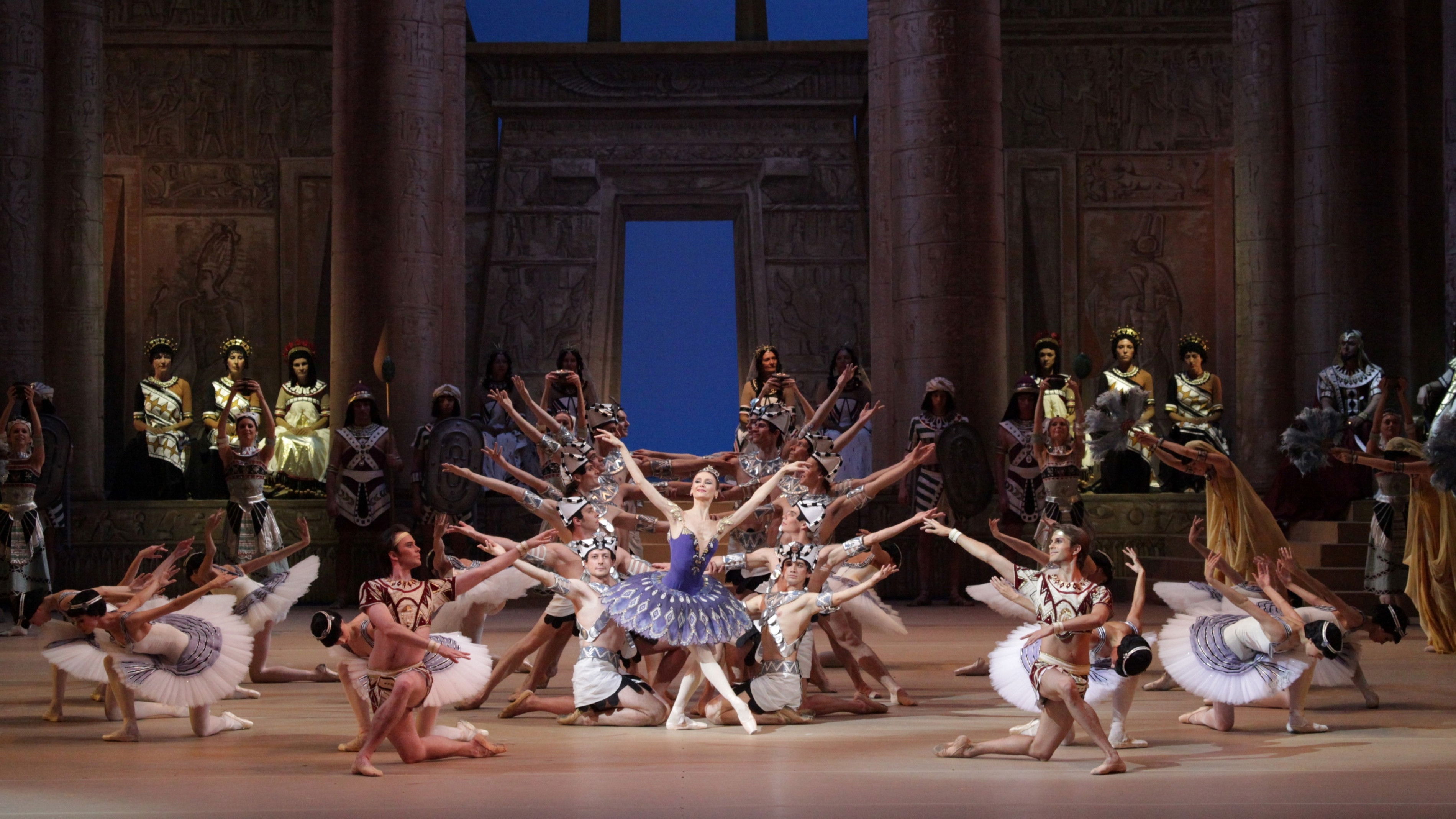 Backdrop for Bolshoi Theatre: ballet The Pharaoh's Daughter