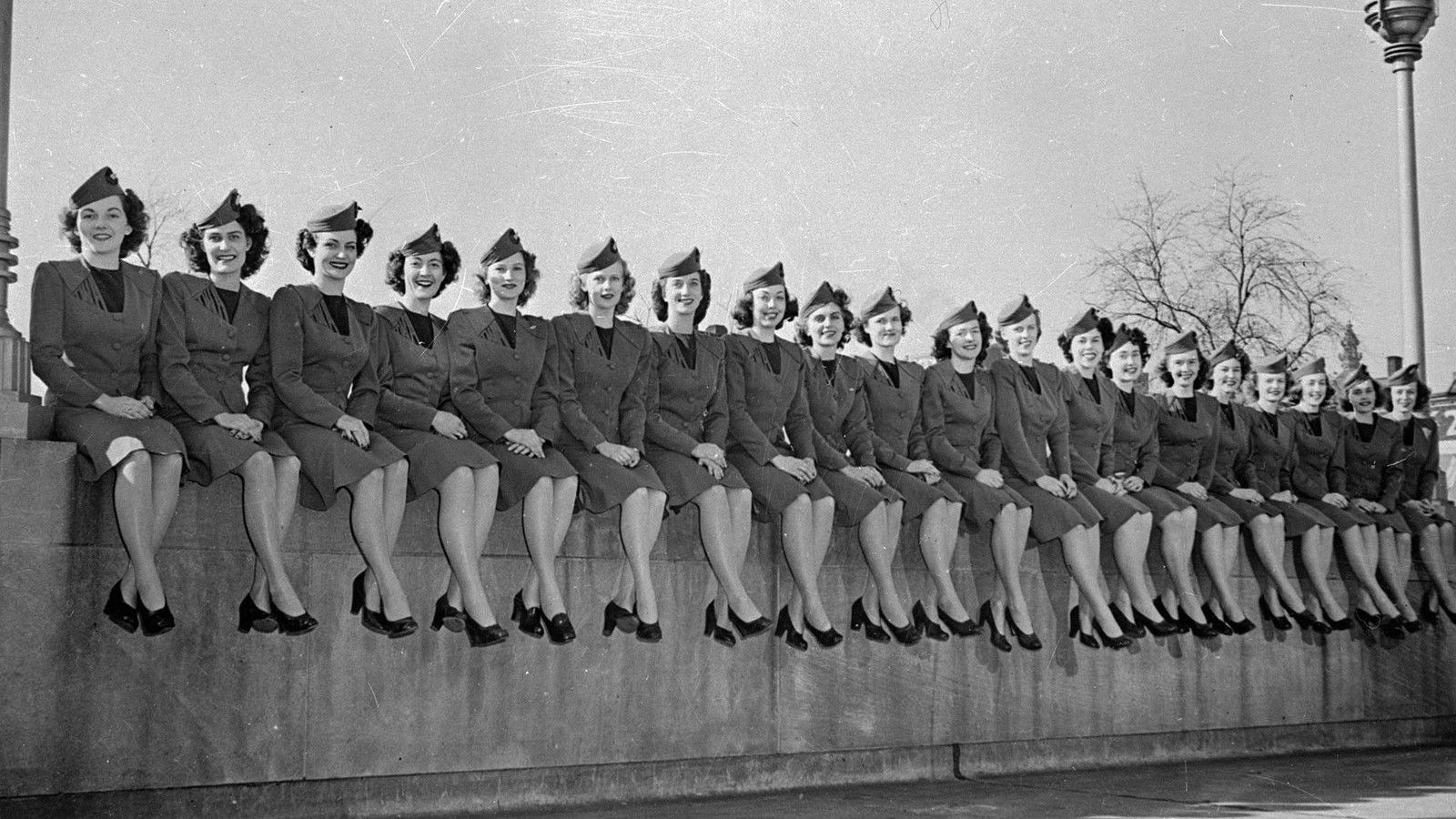 Backdrop for Flying Stewardess