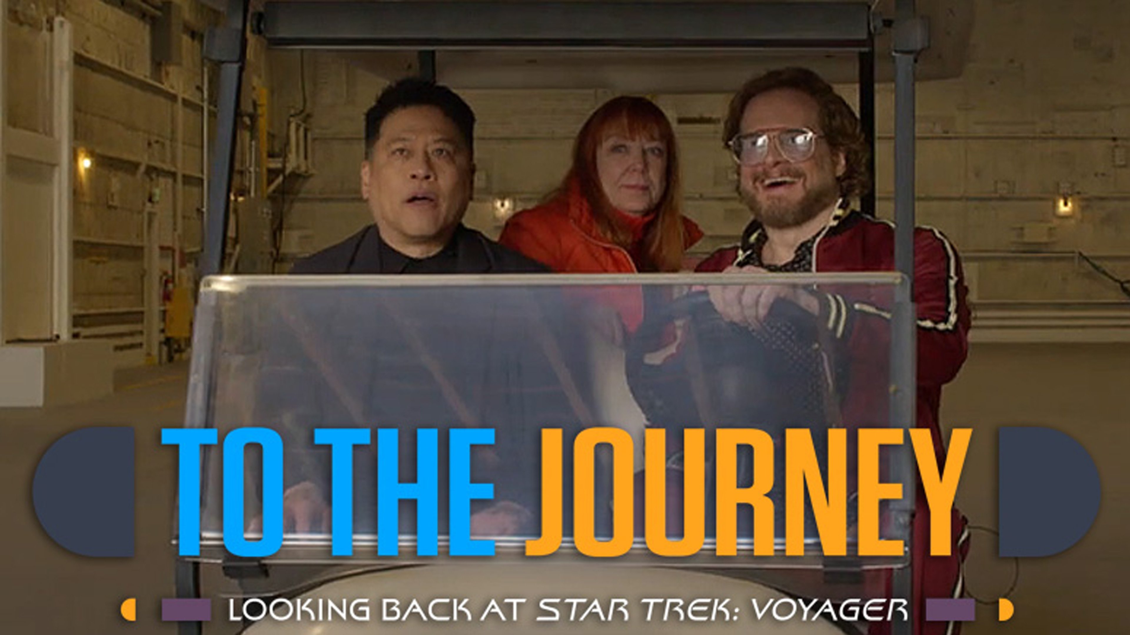 Backdrop for To the Journey: Looking Back at Star Trek: Voyager