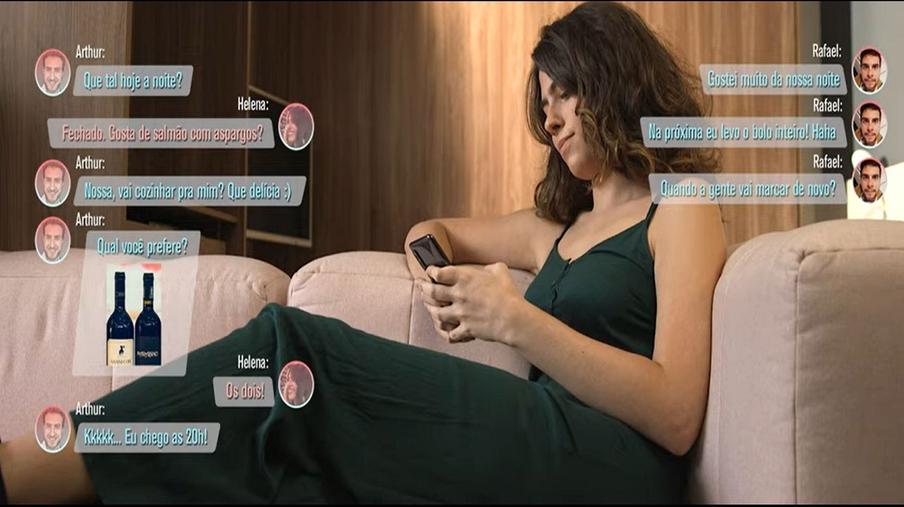 Backdrop for Aos Pedaços