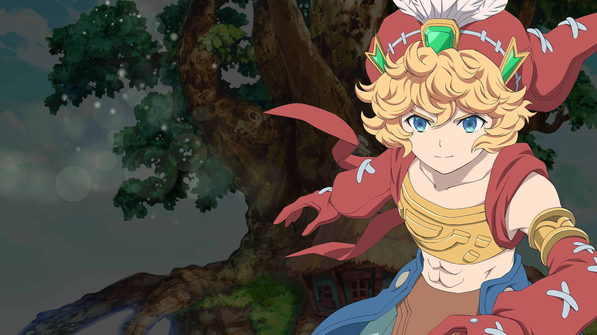 Backdrop for Legend of Mana -The Teardrop Crystal-