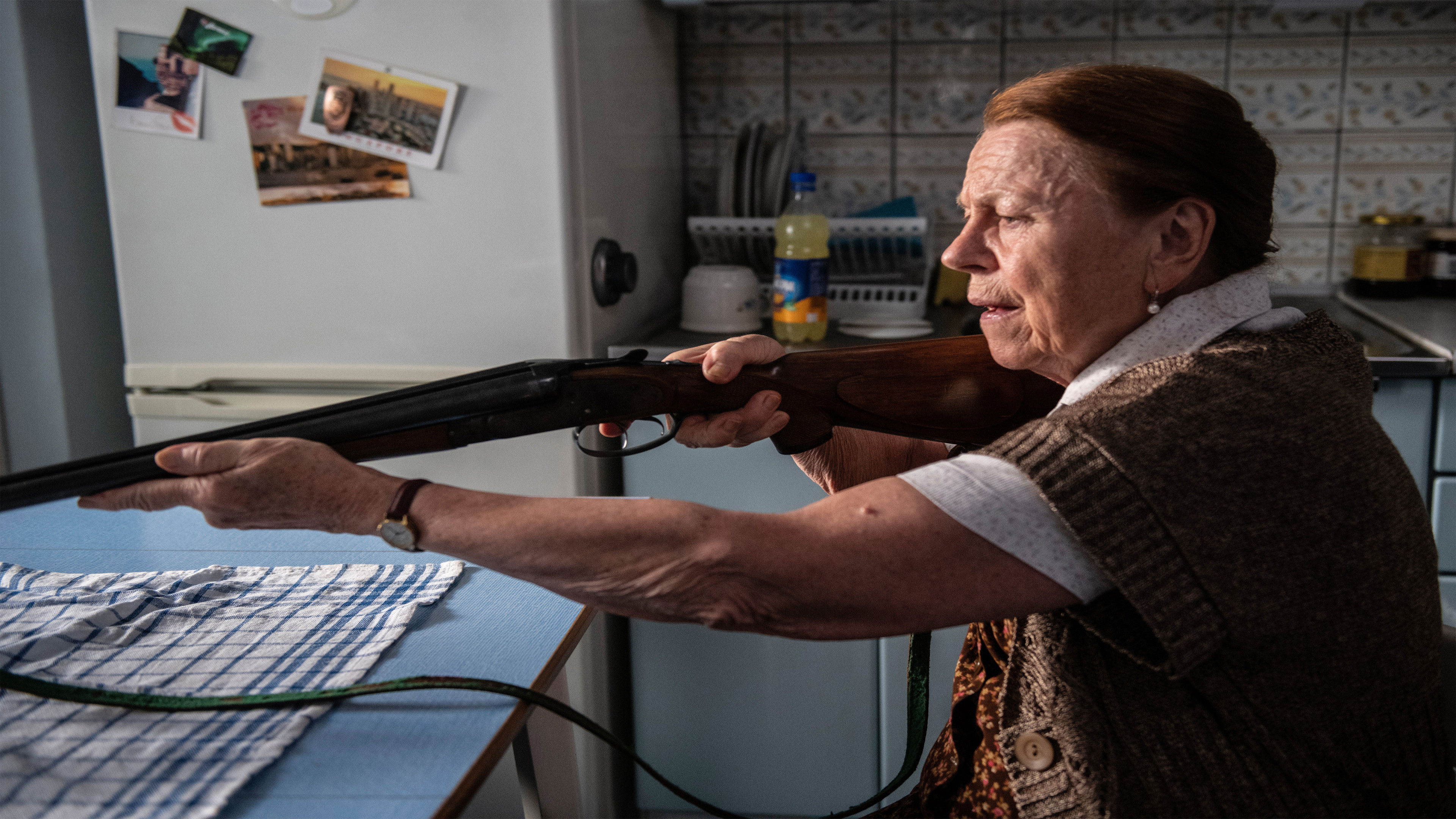 Backdrop for Terrorist