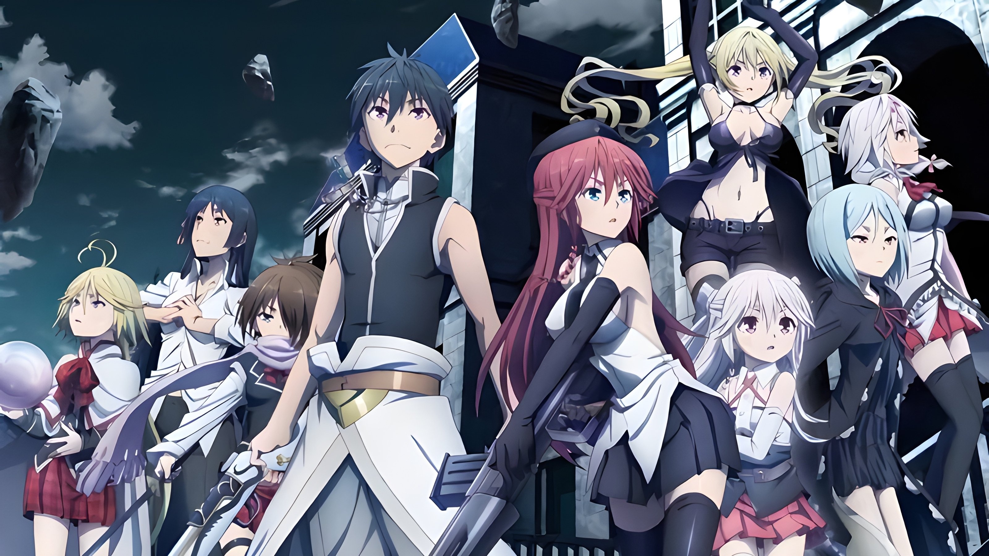 Backdrop for Trinity Seven: Eternity Library & Alchemic Girl