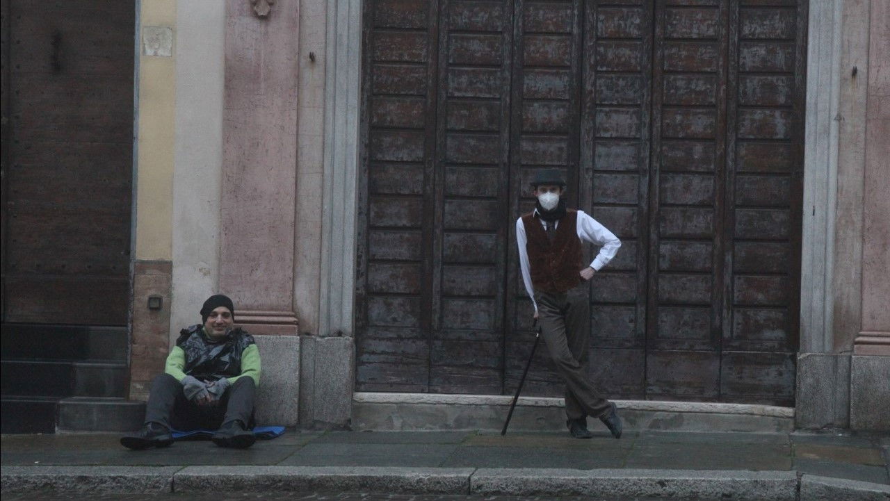 Backdrop for Polpette 86, tratto liberamente dall'opera di Jacopo Masini