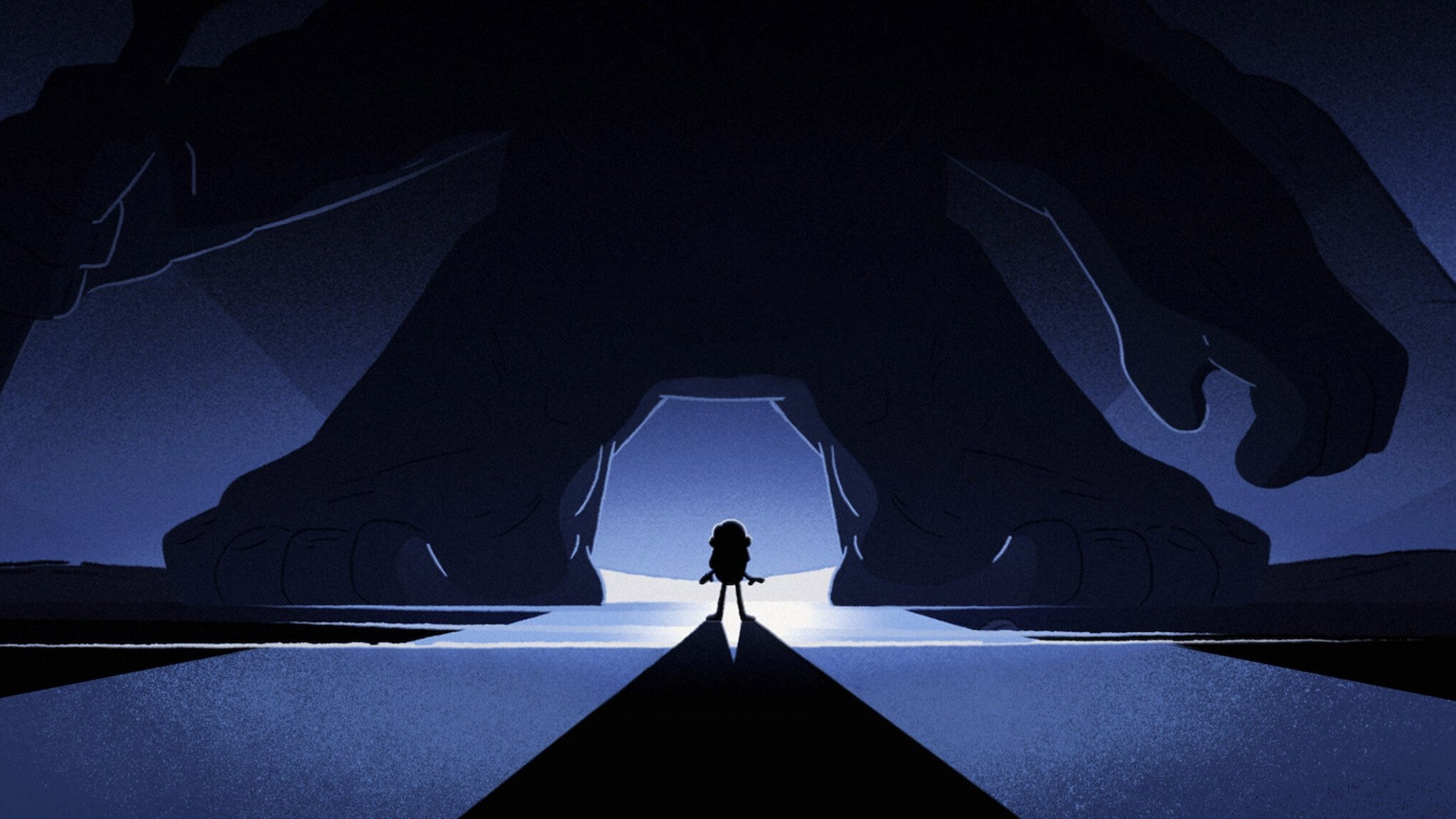 Backdrop for Hilda and the Mountain King