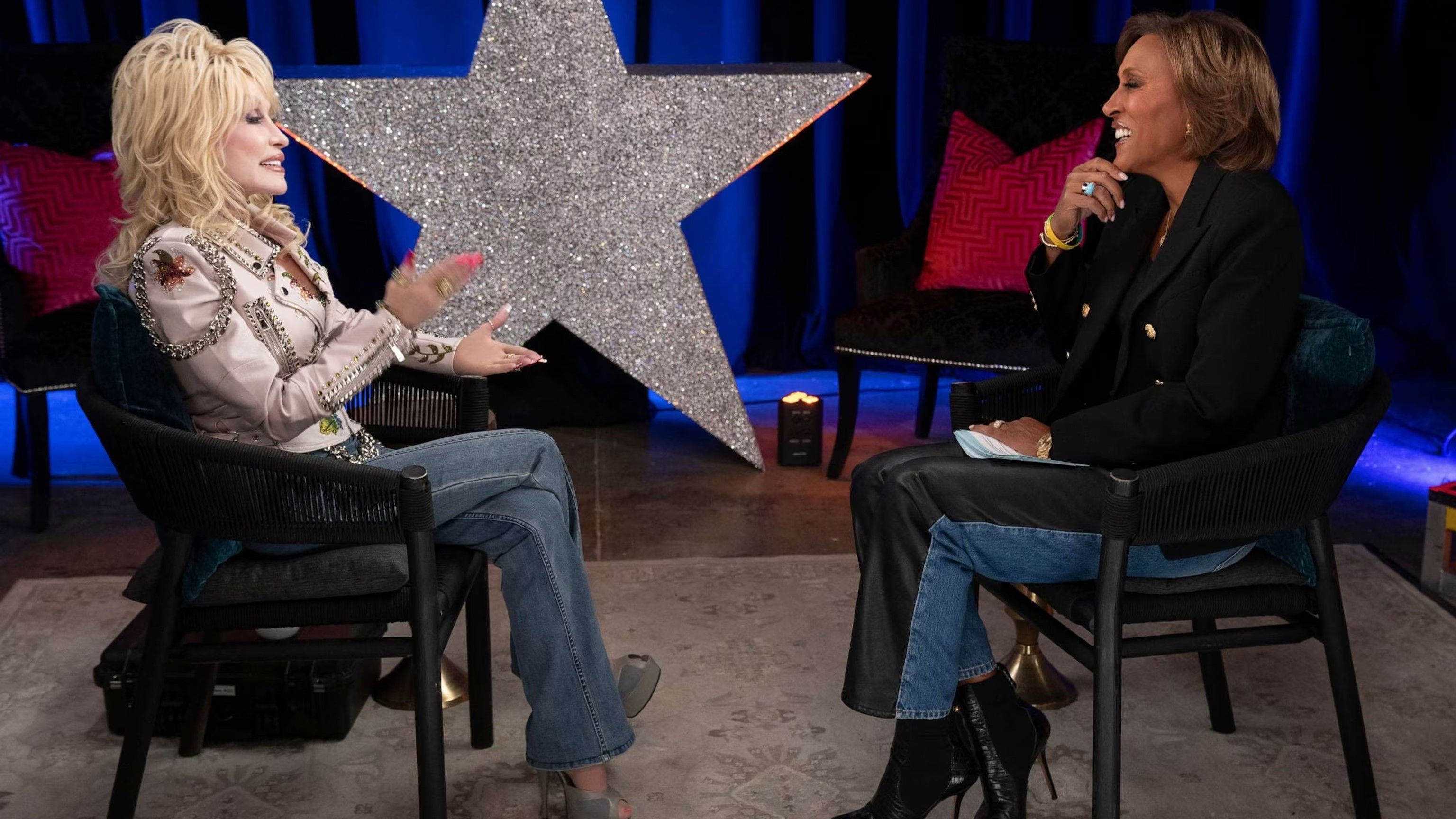 Backdrop for Dolly Parton - From Rhinestones to Rock & Roll