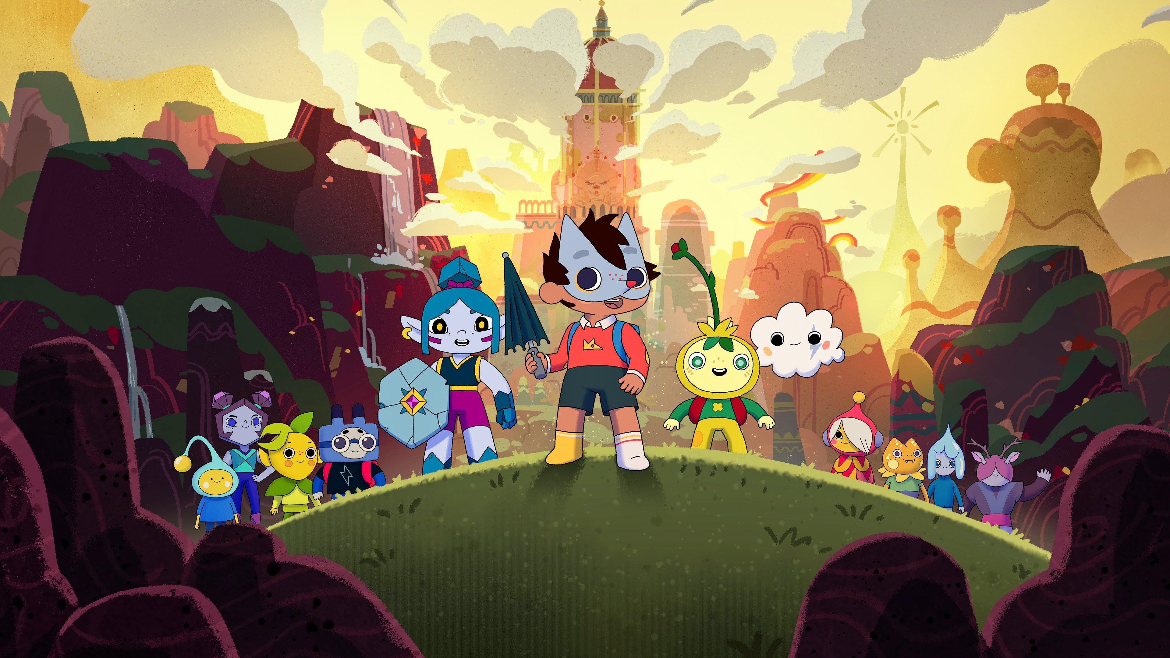 Backdrop for Wolfboy and the Everything Factory