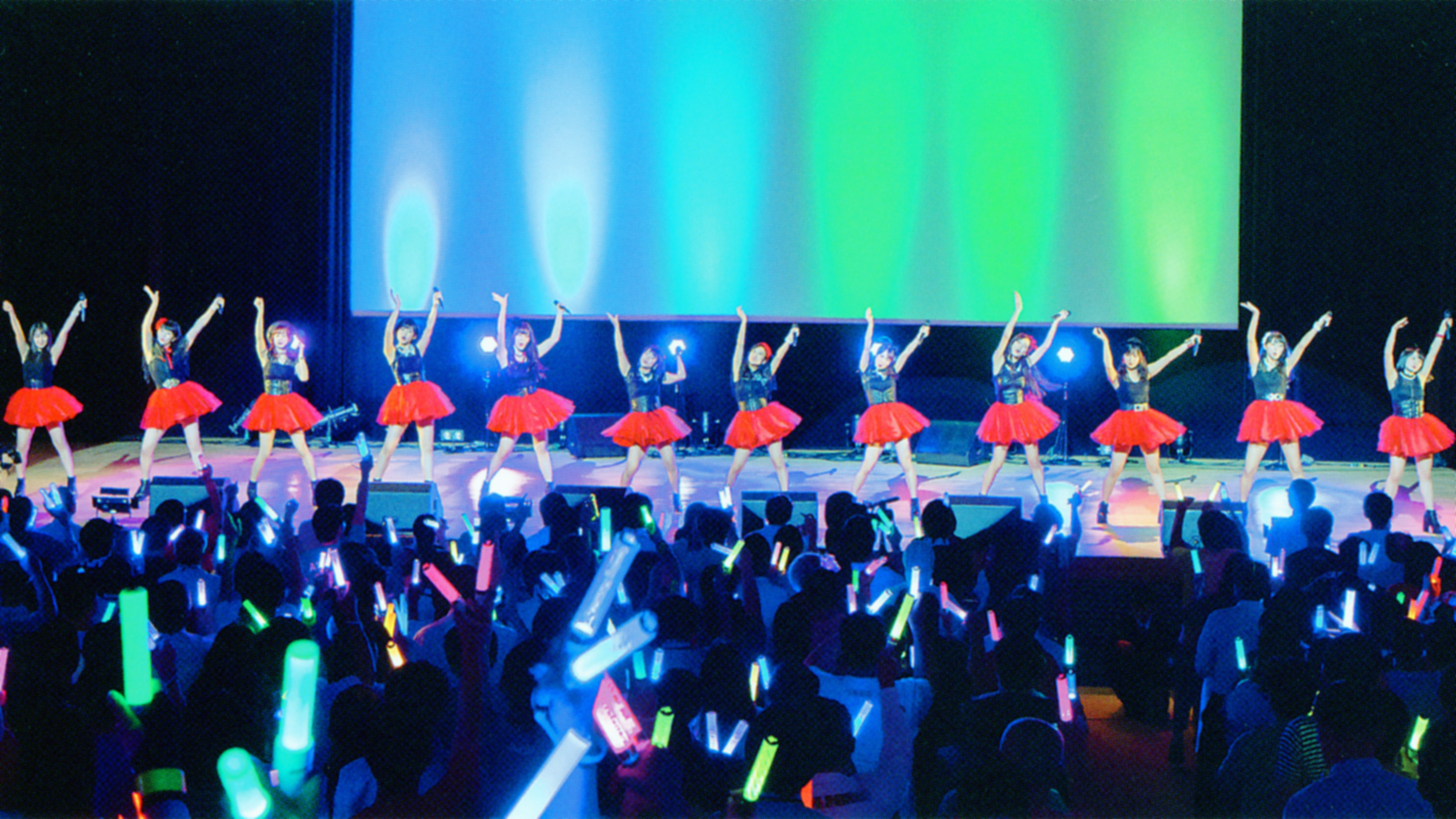 Backdrop for Morning Musume.'18 FC Event ~Kessei Kinen Play Moni. Dai Kanshasai! 22 Nenme mo Ikimasshoi!~