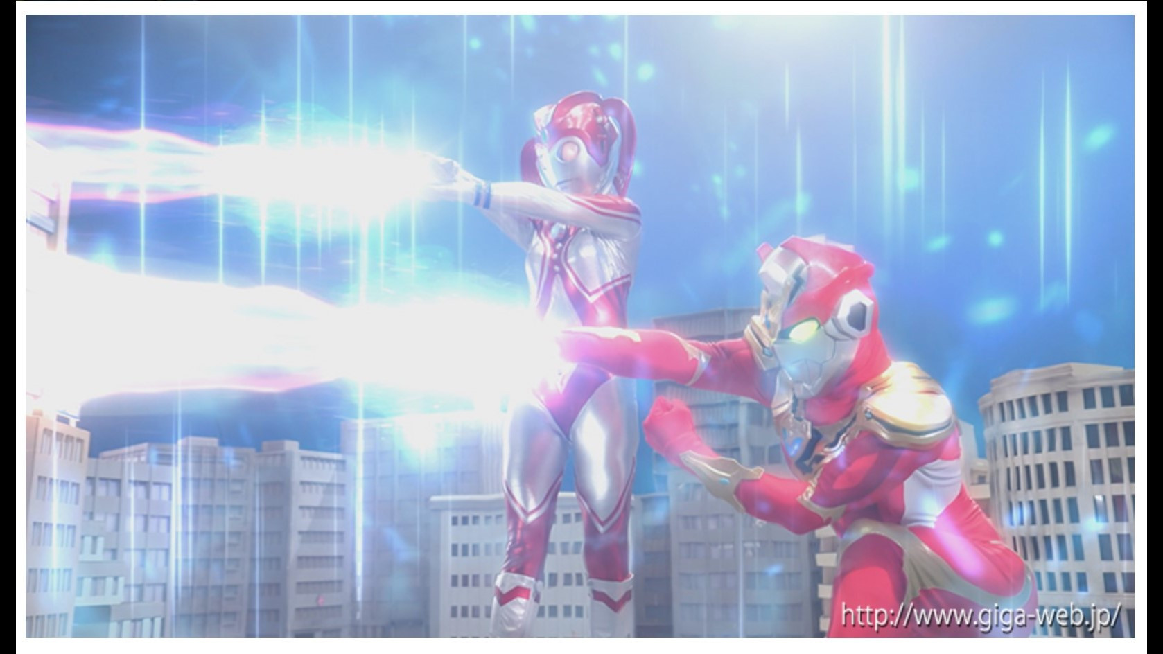 Backdrop for Gigantic Hero Victorious