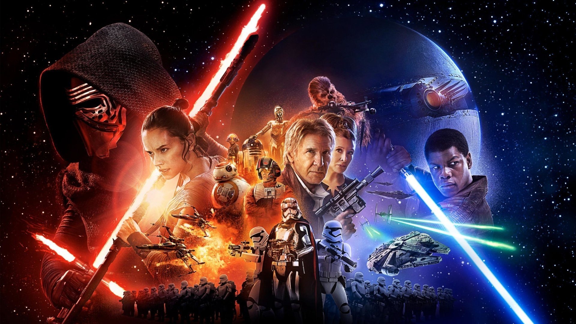 Backdrop for Star Wars: The Force Awakens