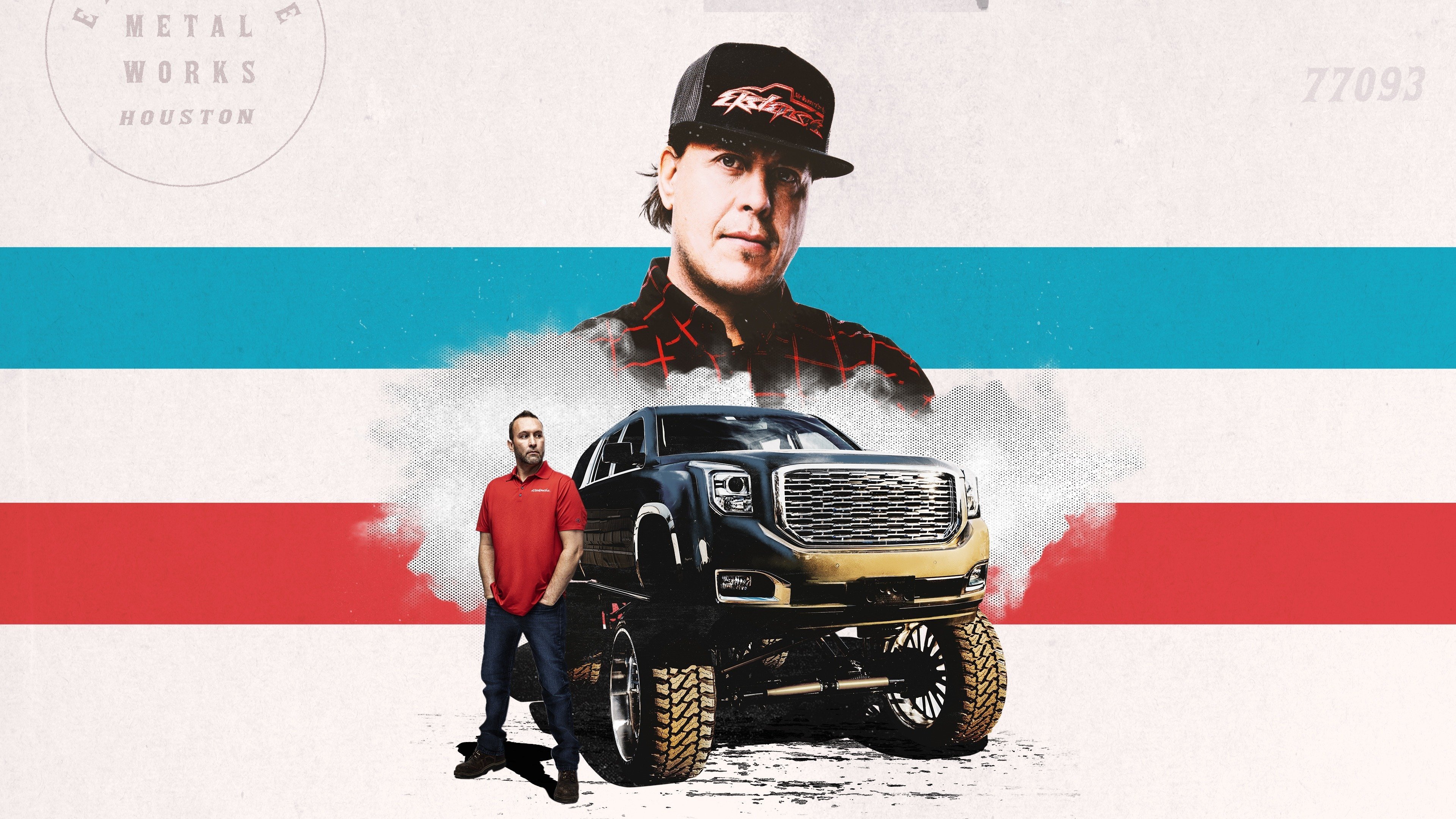 Backdrop for Texas Metal