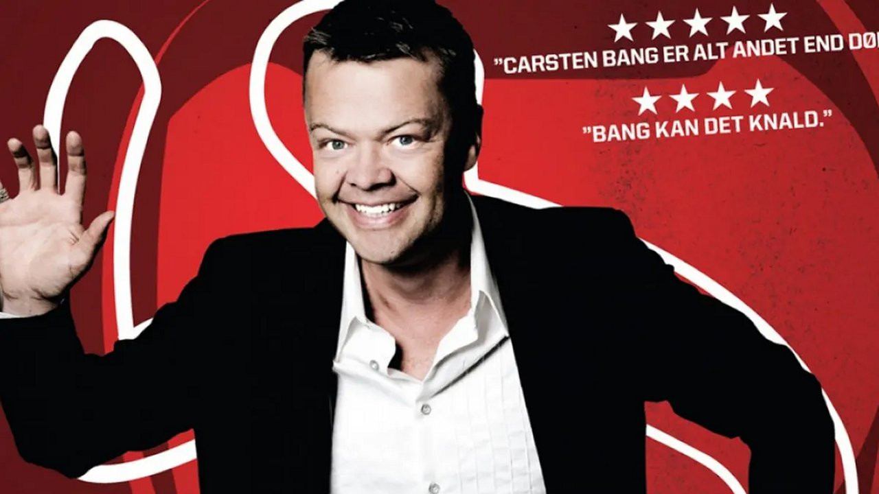 Backdrop for Carsten Bang: Bang! Jeg er død