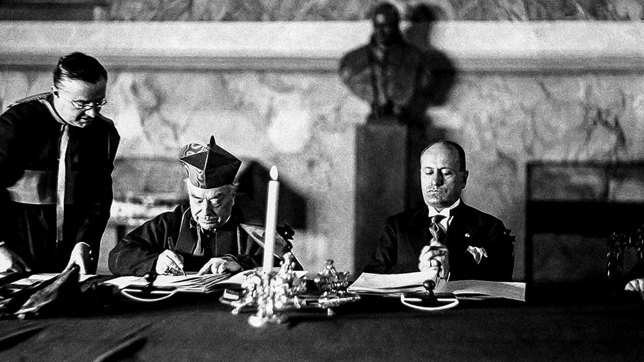 Backdrop for La via della Conciliazione