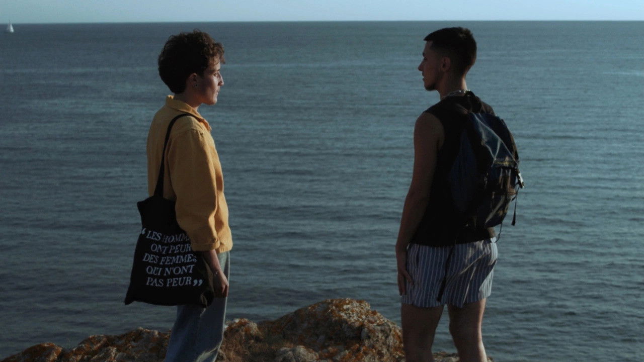 Backdrop for Boys in the Water