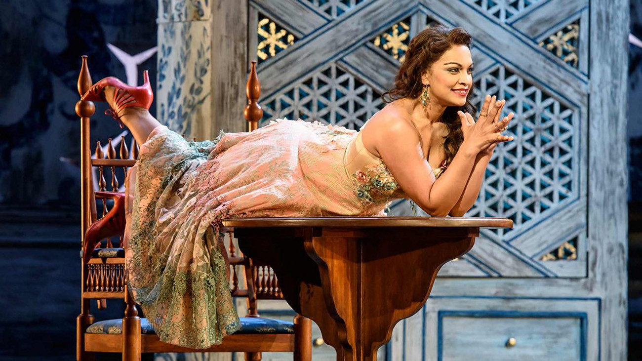 Backdrop for The Birth of an Opera