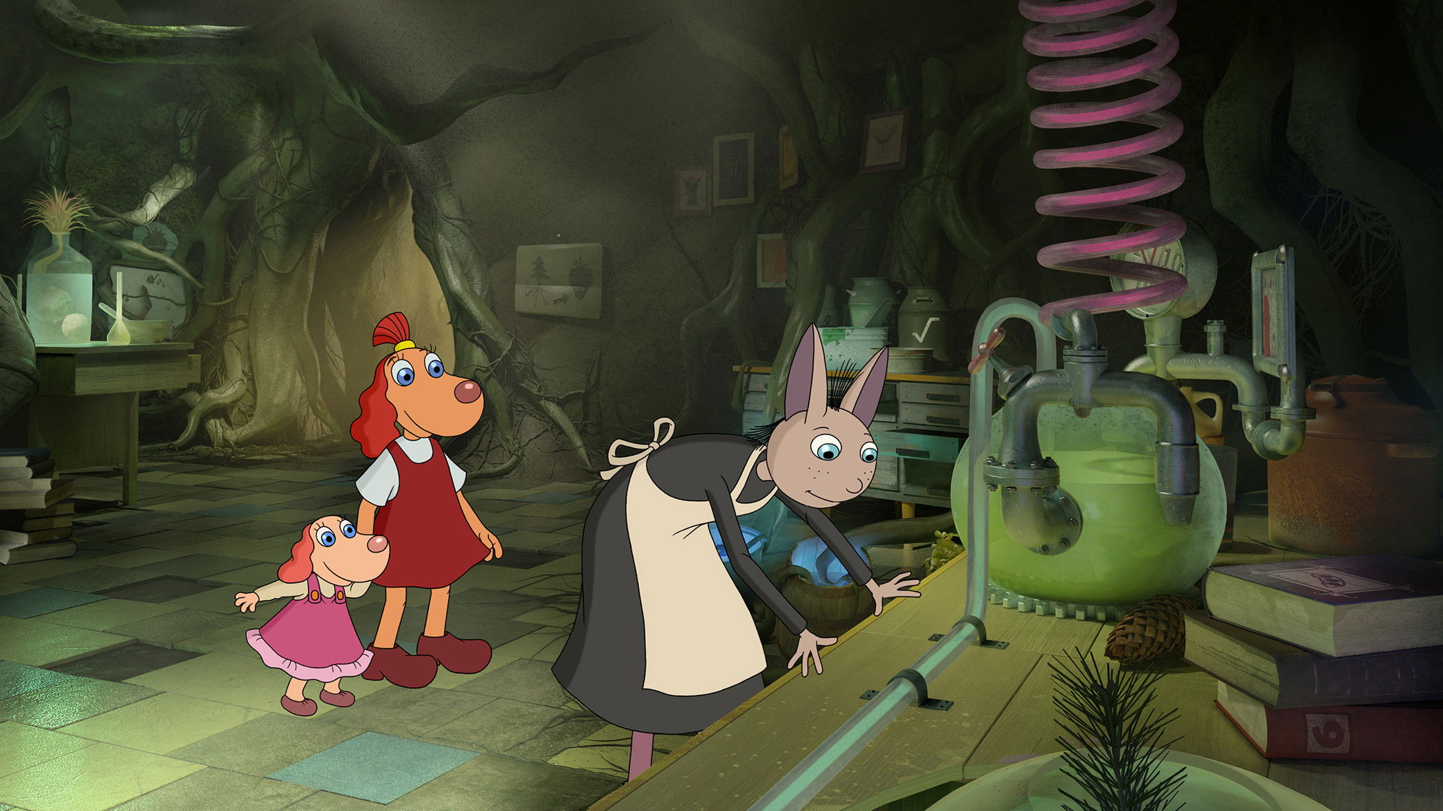 Backdrop for Lotte and the Lost Dragons