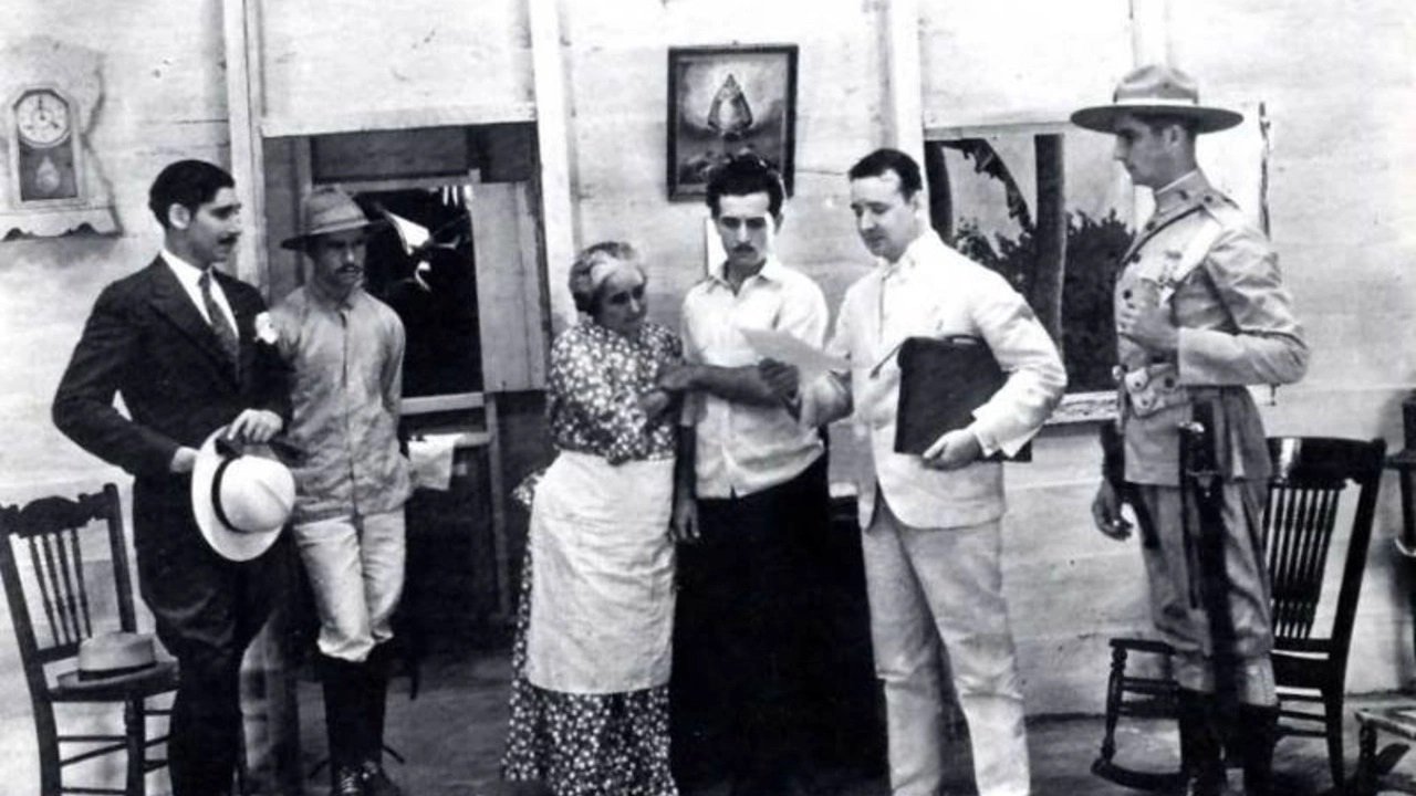 Backdrop for The Virgin of Charity