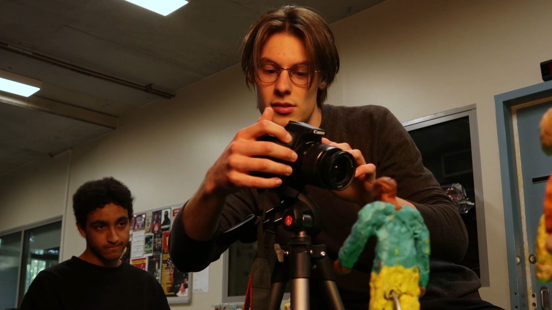 Backdrop for Oliver's Troubles