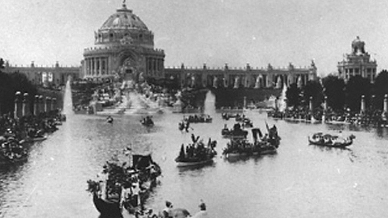 Backdrop for A World on Display: The St. Louis World's Fair of 1904