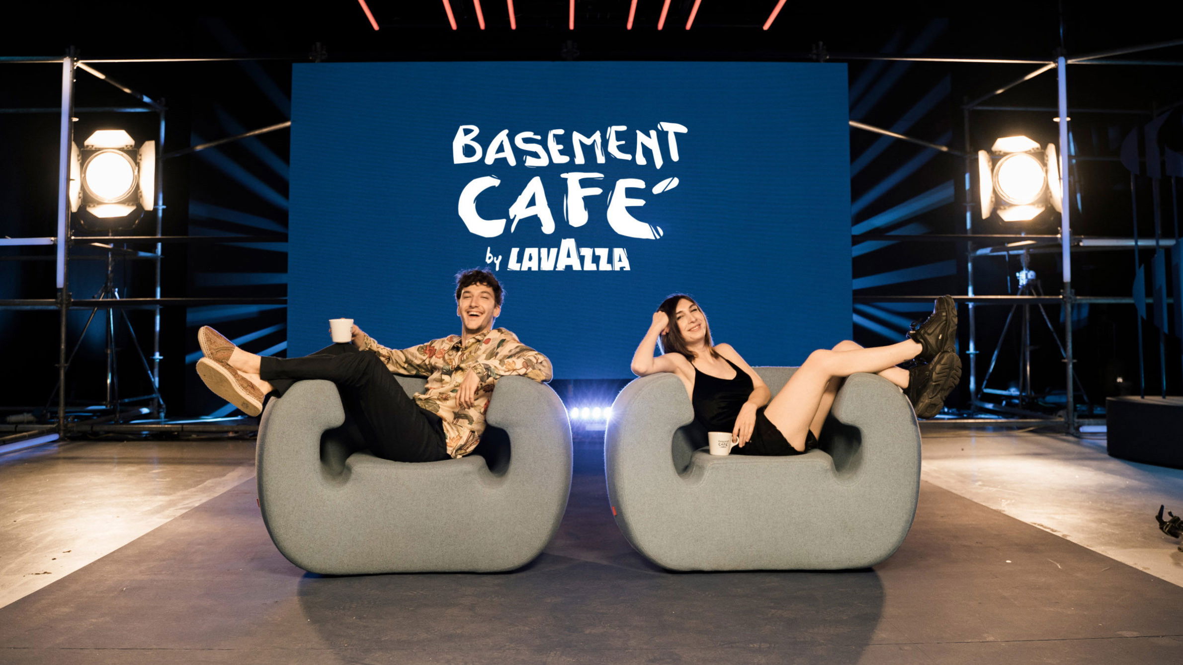 Backdrop for Basement Café